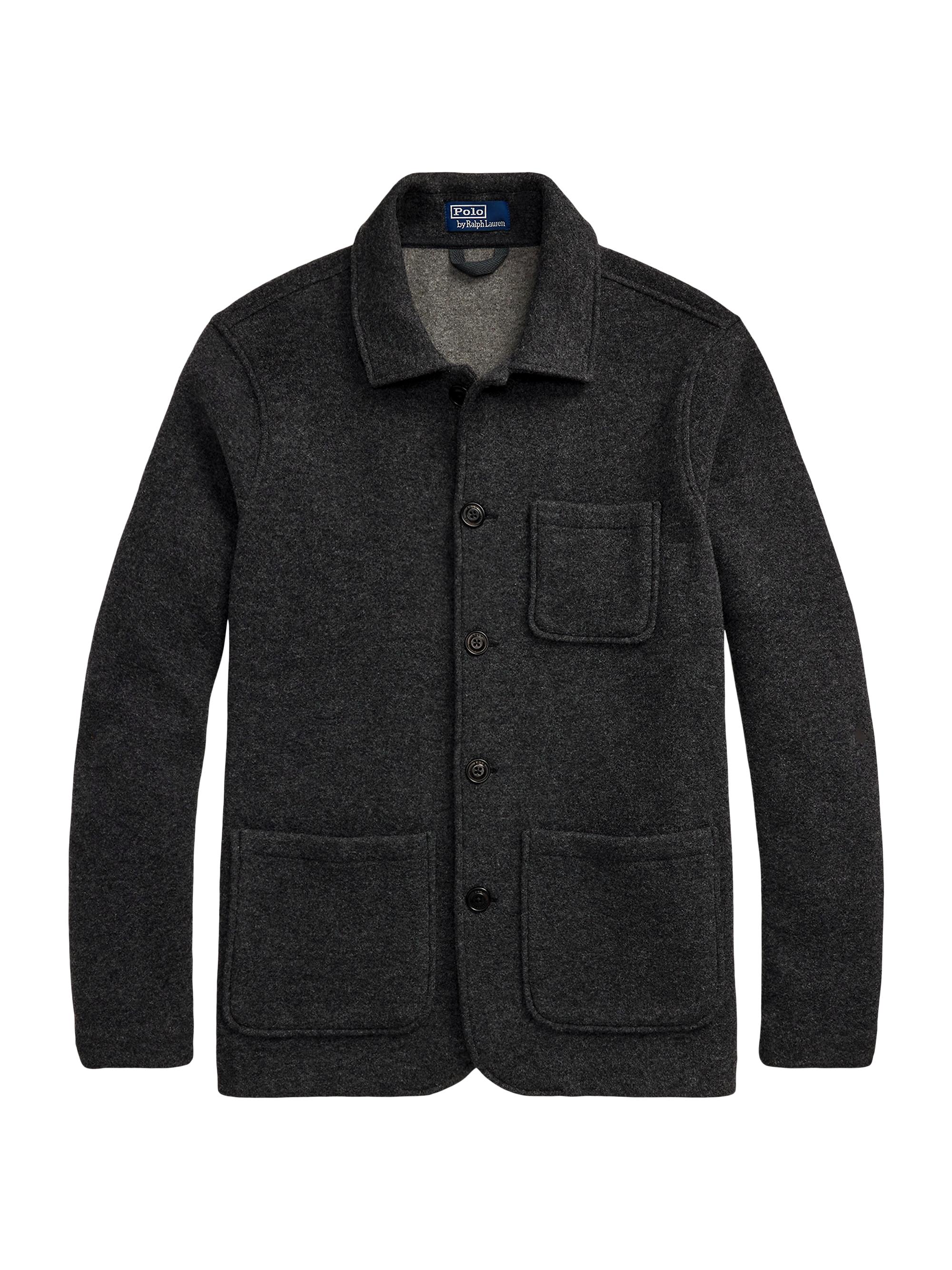 Polo Ralph Lauren Quilted Wool-Blend Down Jacket | Saks Fifth Avenue