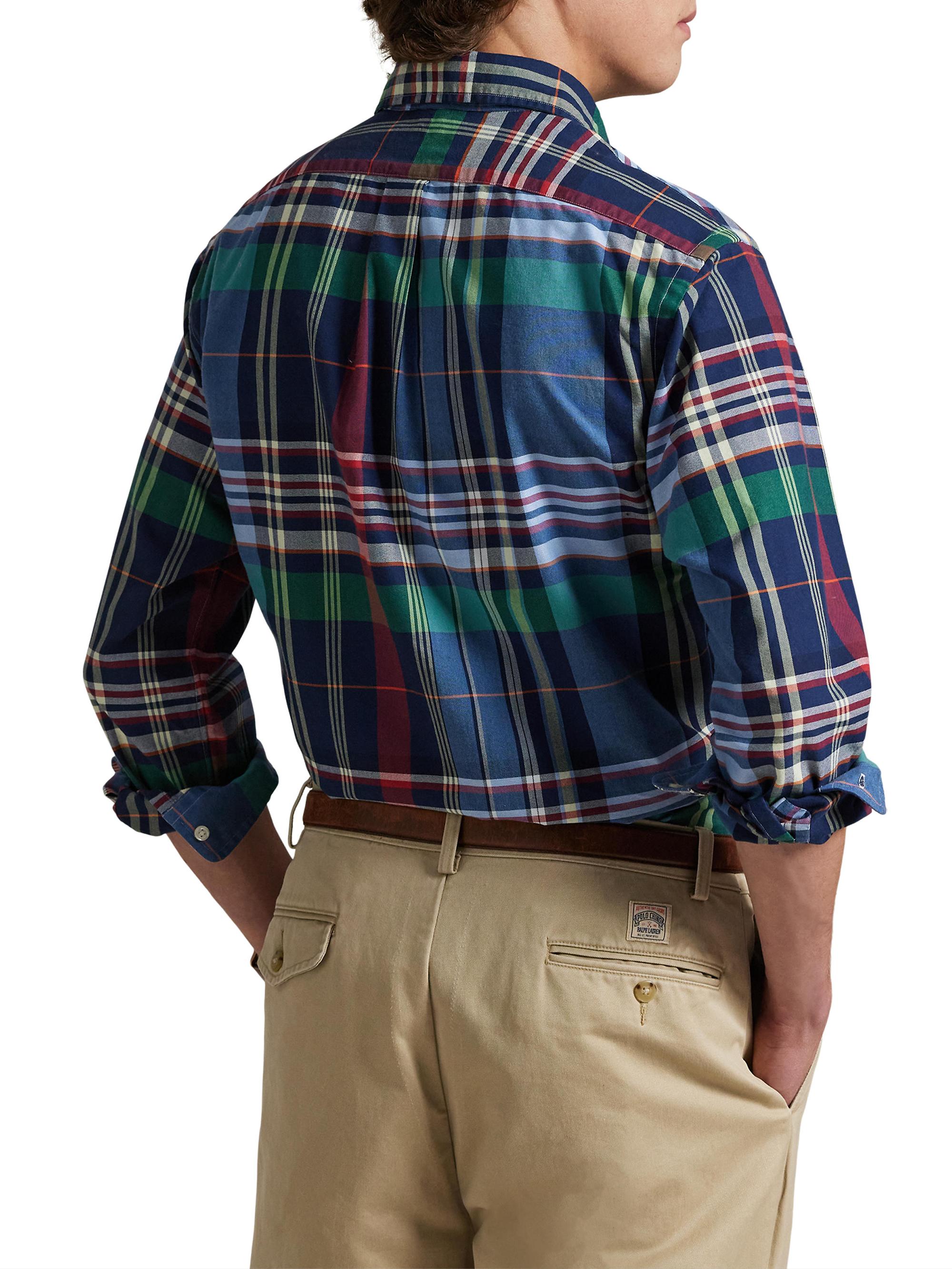 Polo Ralph Lauren Plaid Cotton Shirt | Saks Fifth Avenue