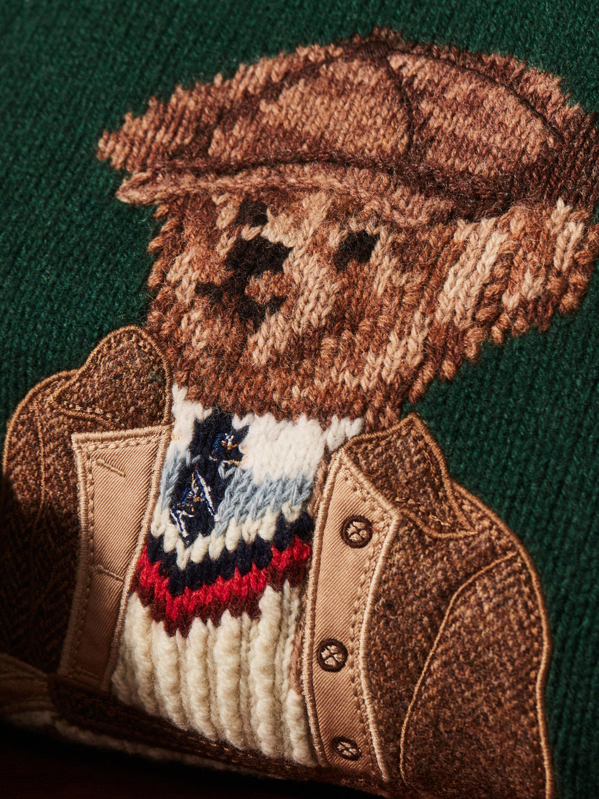 Polo Ralph Lauren Polo Bear Wool-Cashmere Crewneck Sweater | Saks