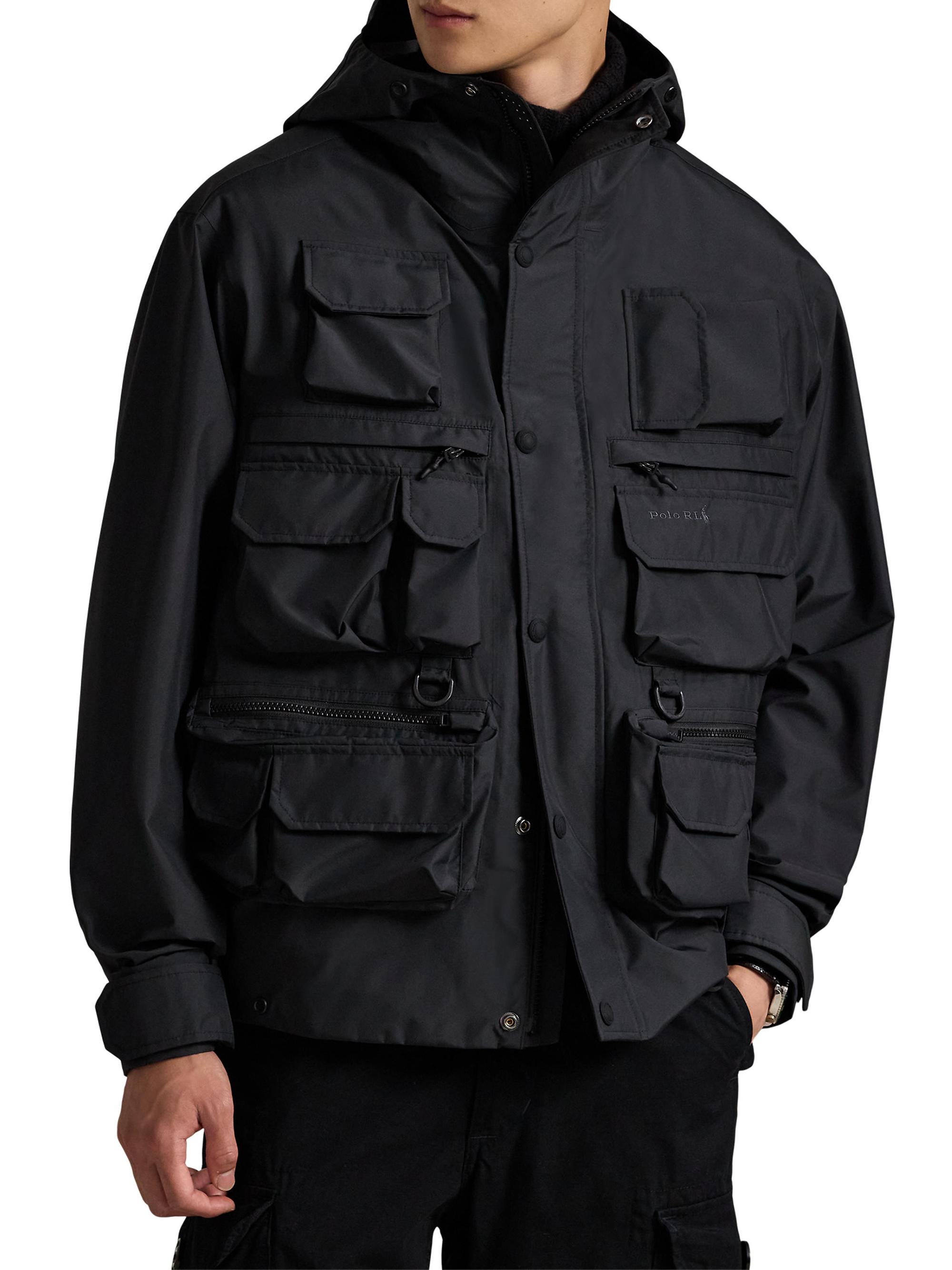 Polo Ralph Lauren Taffeta Multi-Pocket Hooded Jacket | Saks Fifth