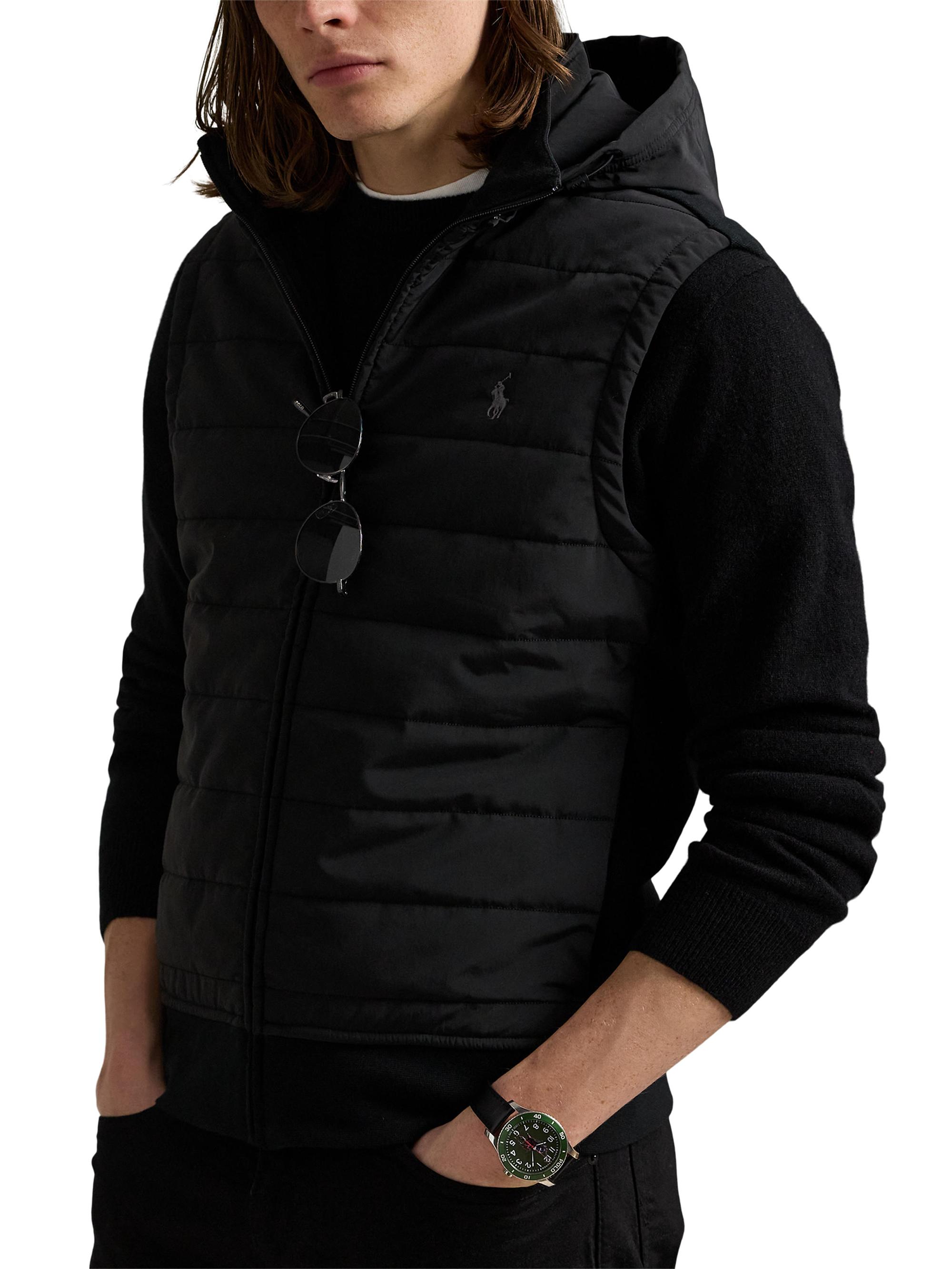 Polo Ralph Lauren Hooded Quilted Hybrid Vest | Saks Fifth Avenue