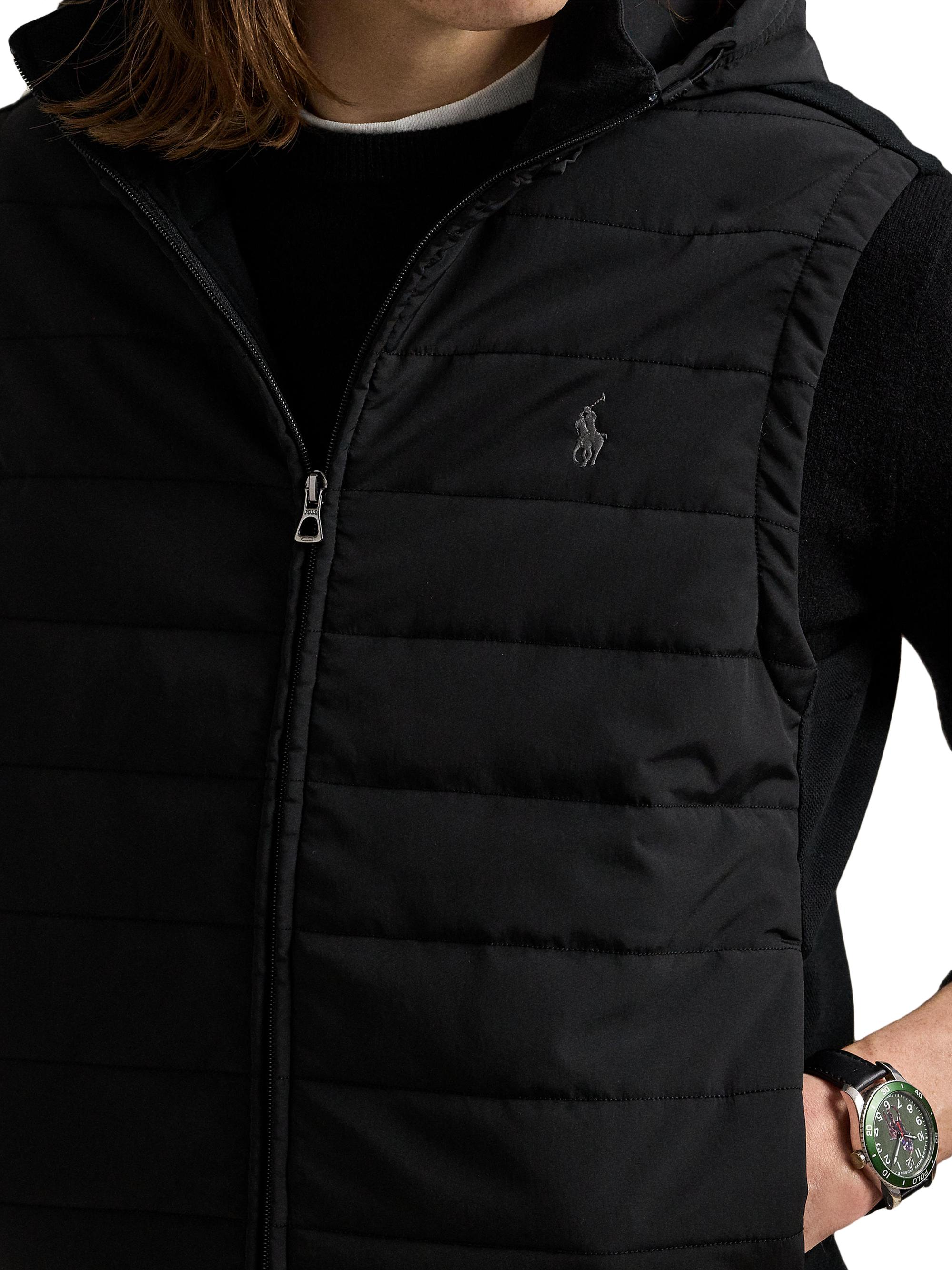 Polo Ralph Lauren Hooded Quilted Hybrid Vest | Saks Fifth Avenue