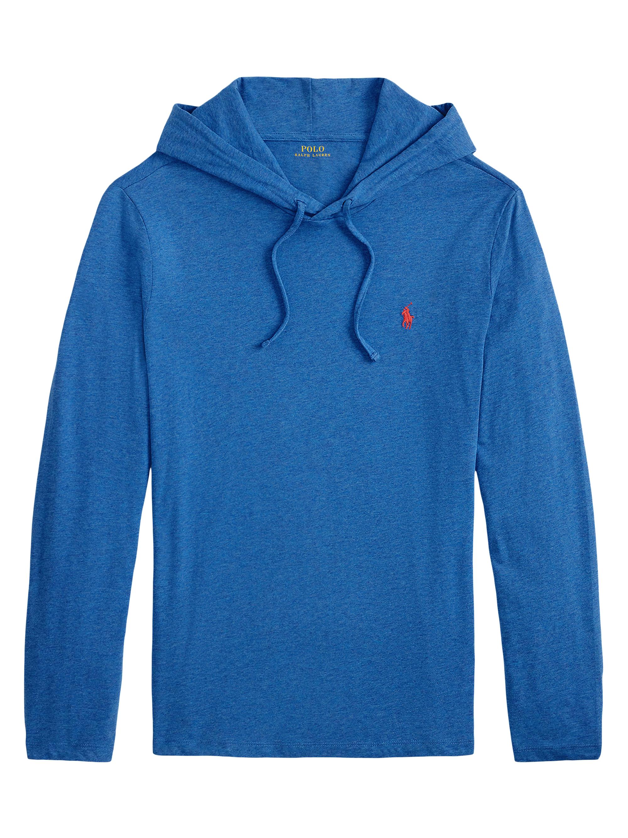 Polo Ralph Lauren Men's Logo Cotton Hoodie - Fresh Surf Heather