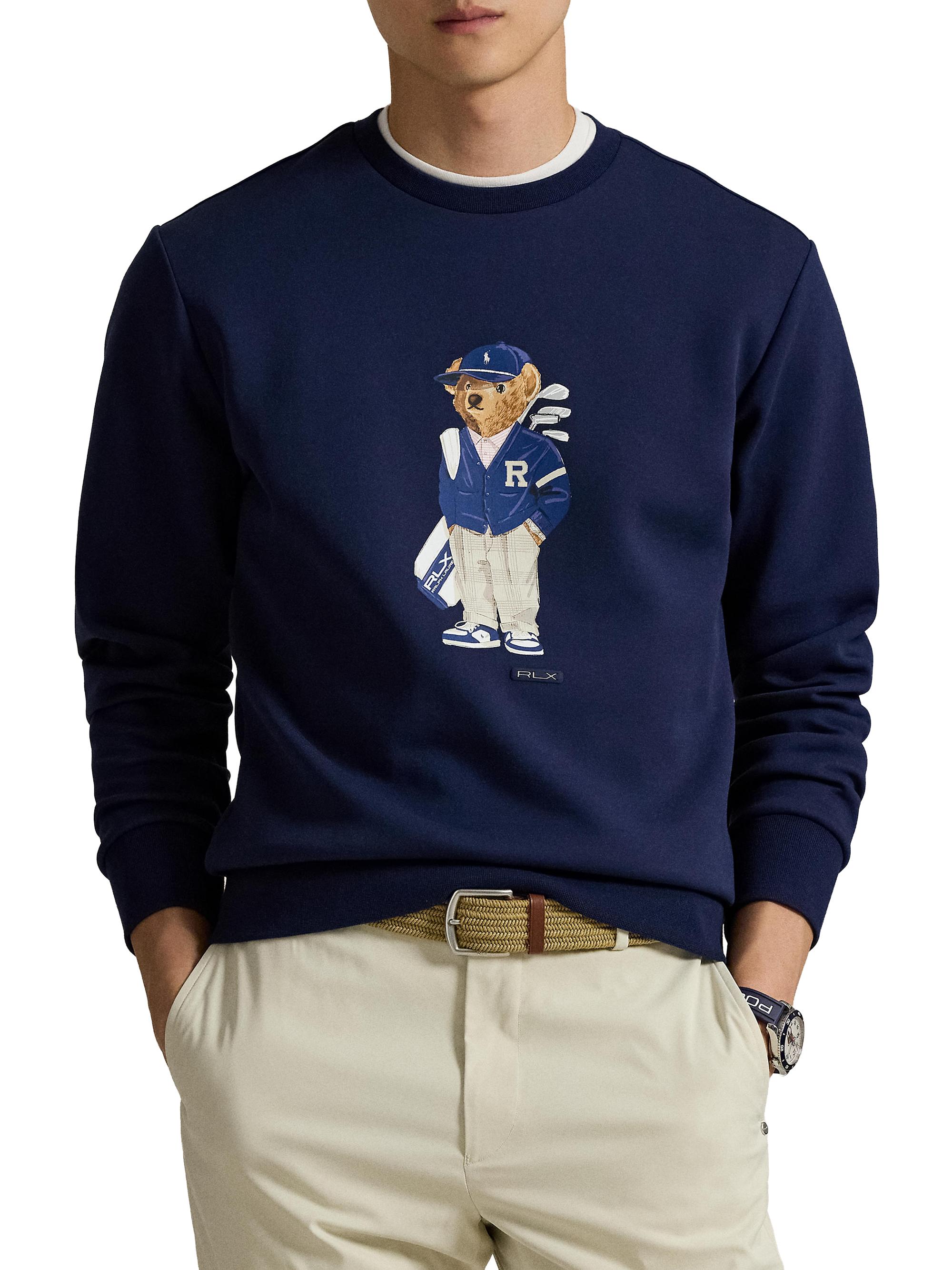 RLX Ralph Lauren Golf Polo Bear Crewneck Sweatshirt | Saks Fifth