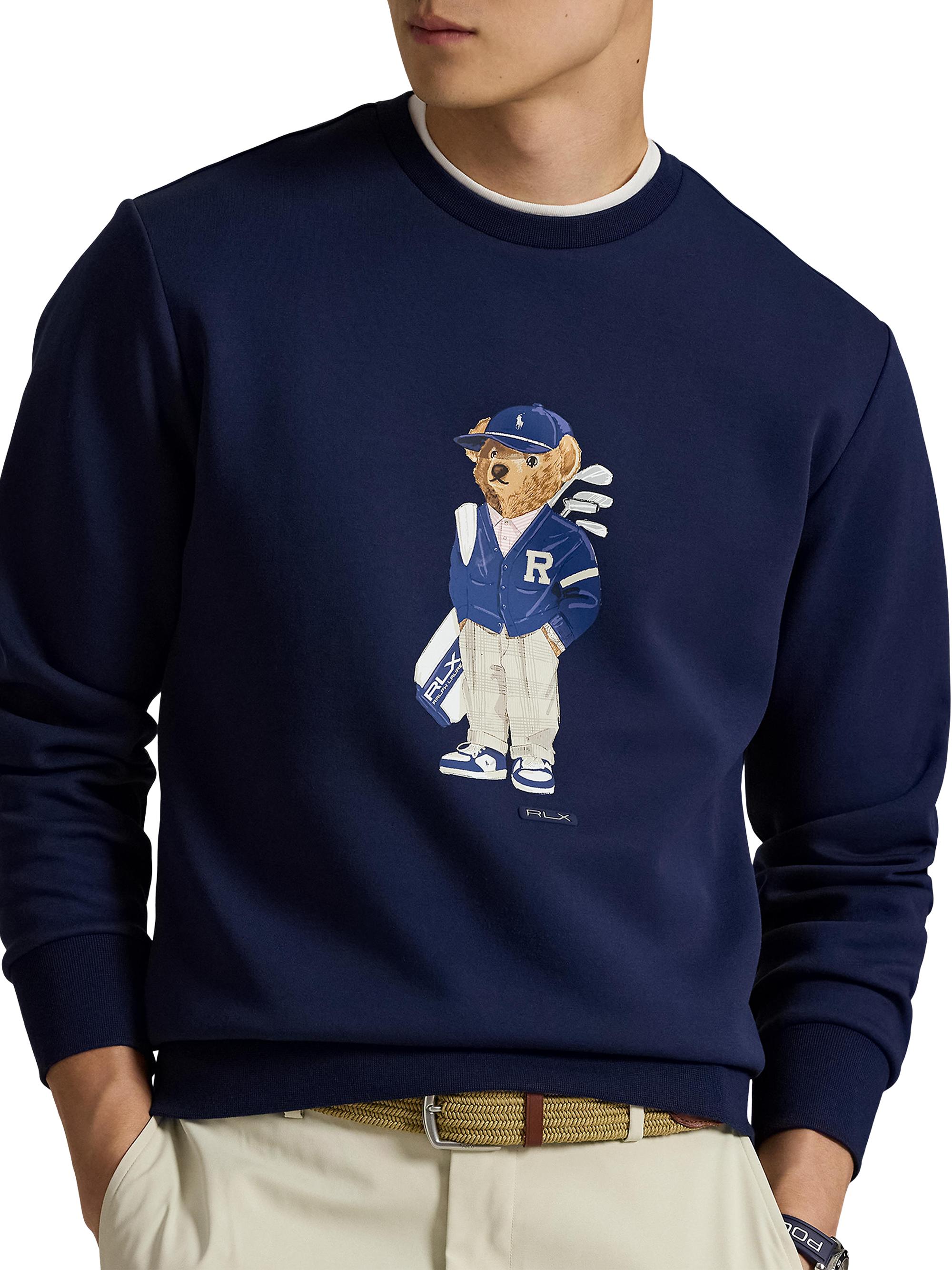 RLX Ralph Lauren Golf Polo Bear Crewneck Sweatshirt | Saks Fifth