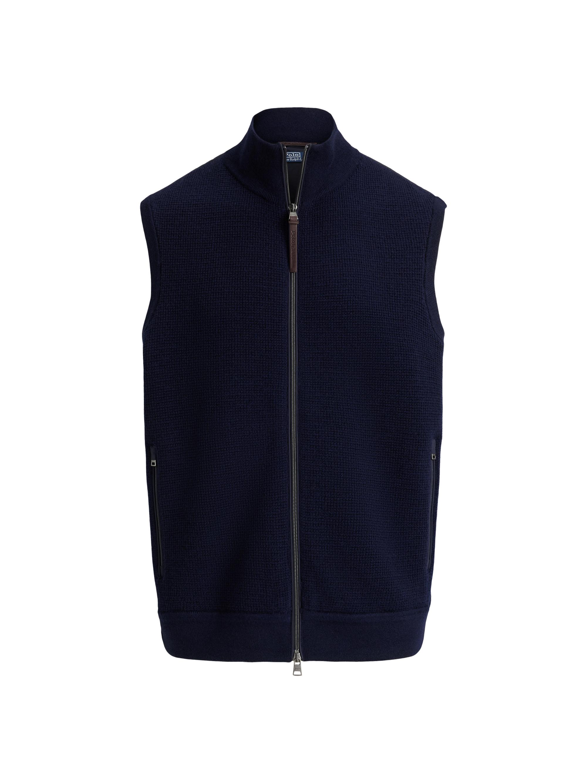 Polo Ralph Lauren Cotton-Blend Knit Vest | Saks Fifth Avenue