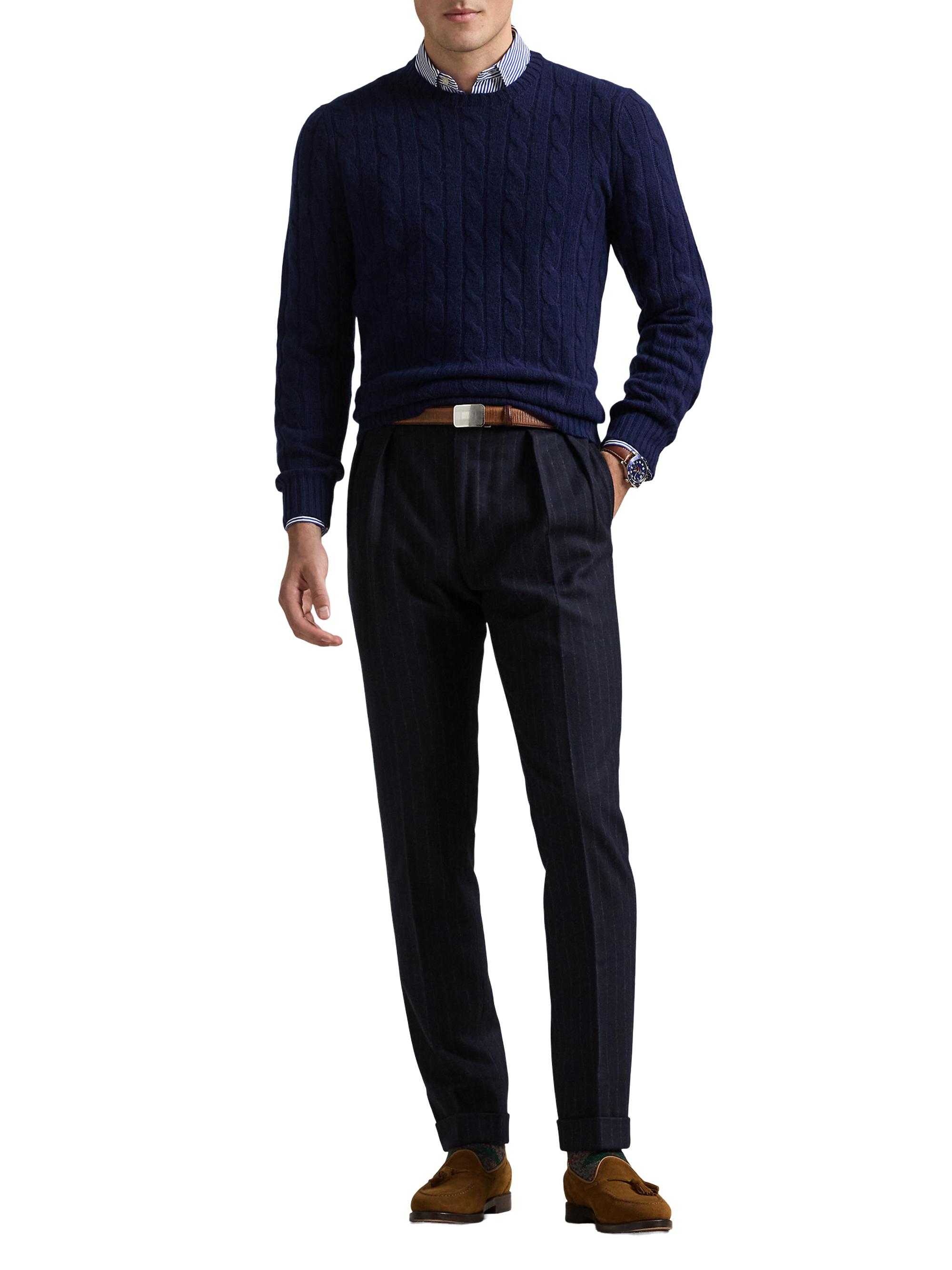 Cashmere Cable-Knit Sweater