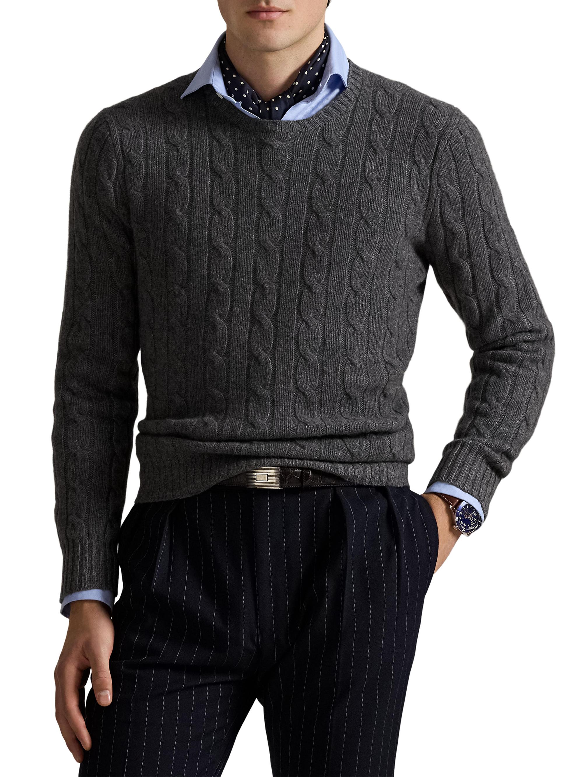 Cashmere Cable-Knit Sweater