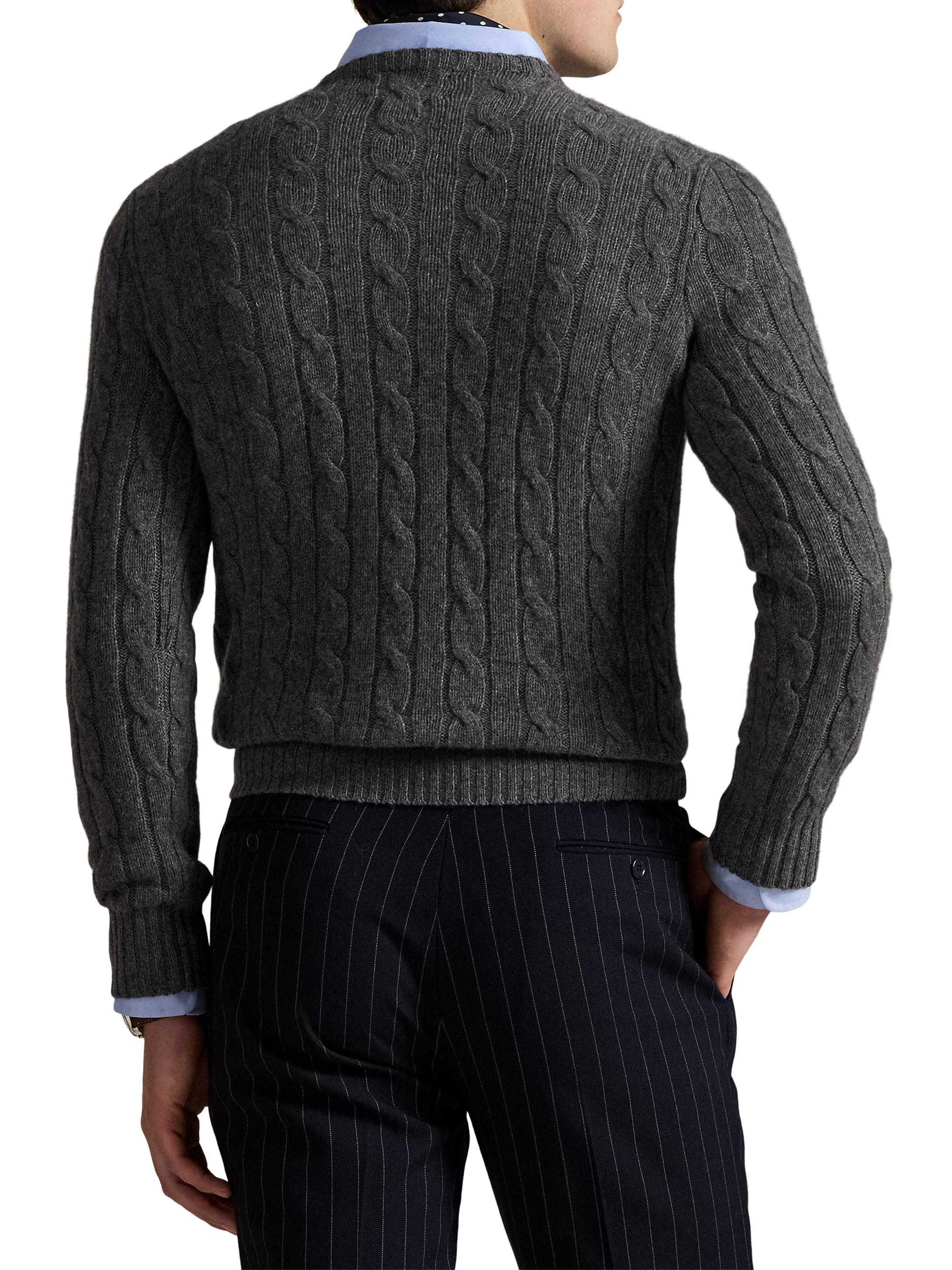 Cashmere Cable-Knit Sweater