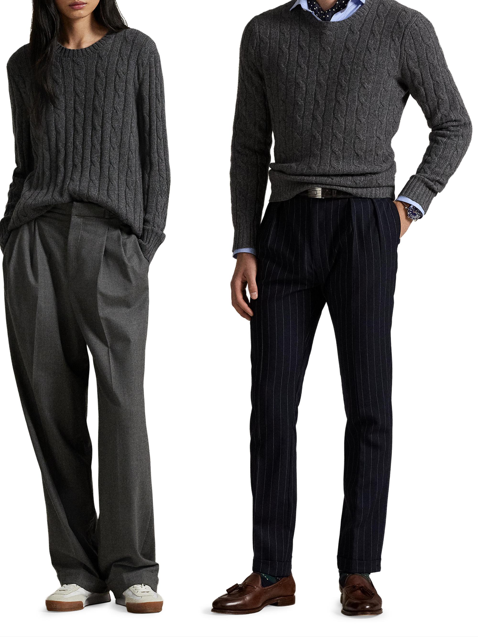 Cashmere Cable-Knit Sweater