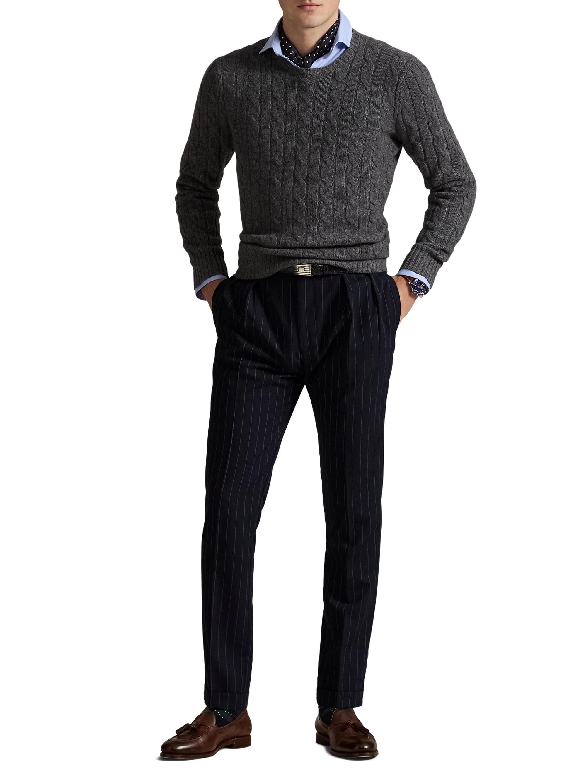 Cashmere Cable-Knit Sweater