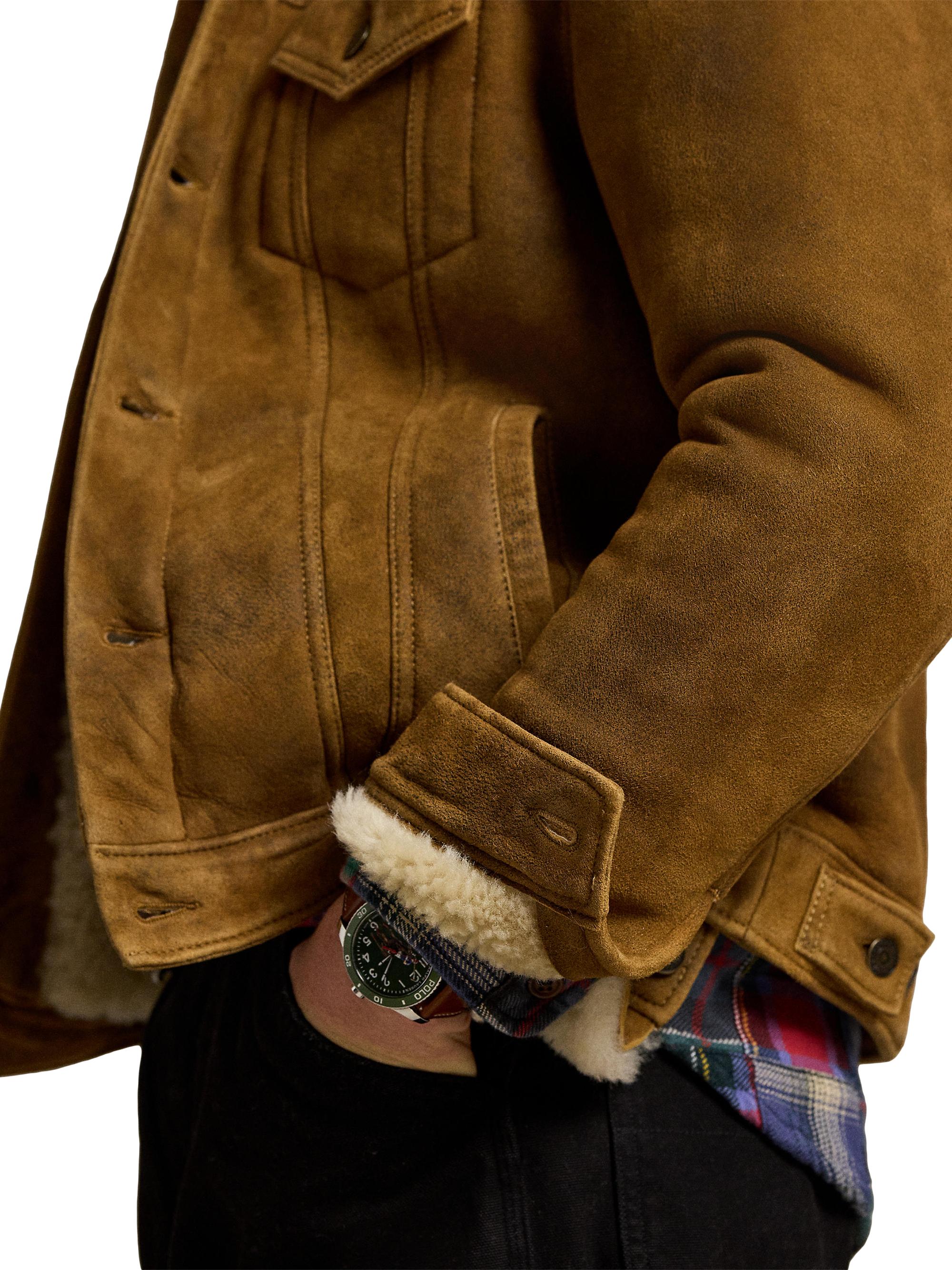 Polo Ralph Lauren Merino Shearling Button-Down Jacket | Saks Fifth