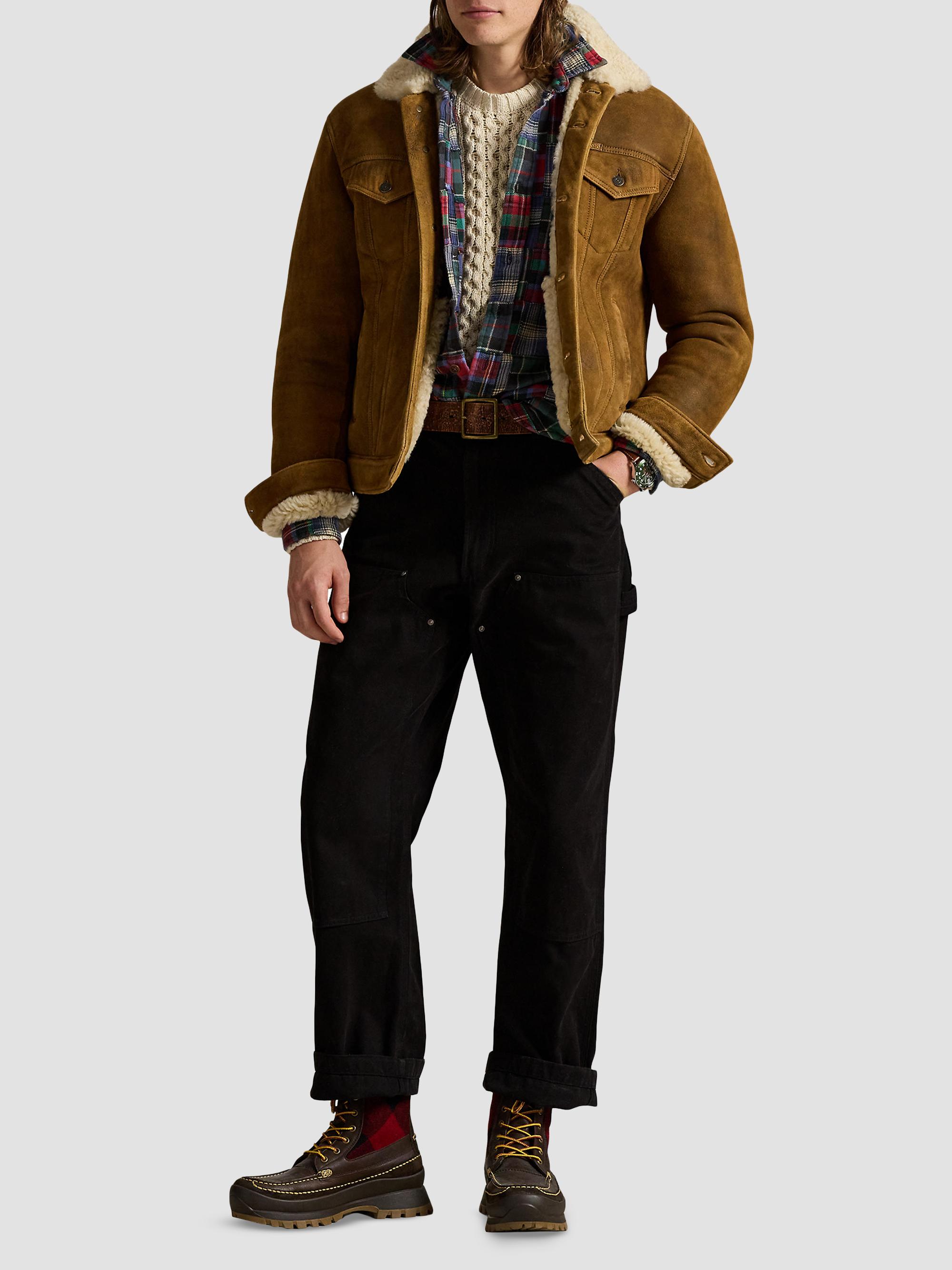 Polo Ralph Lauren Merino Shearling Button-Down Jacket | Saks Fifth