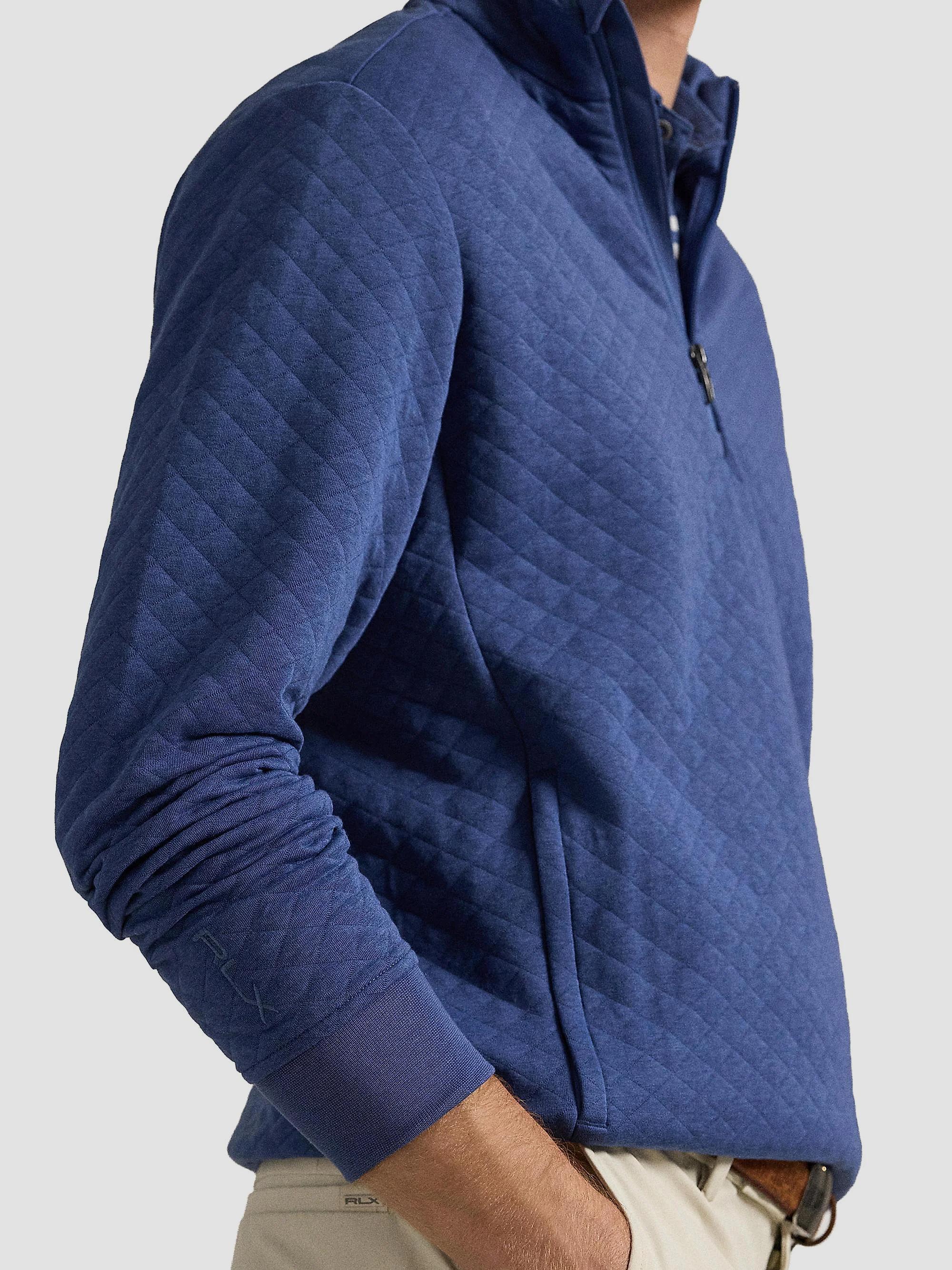 RLX Ralph Lauren Quilted Double-Knit Quarter-Zip Sweatshirt | Saks
