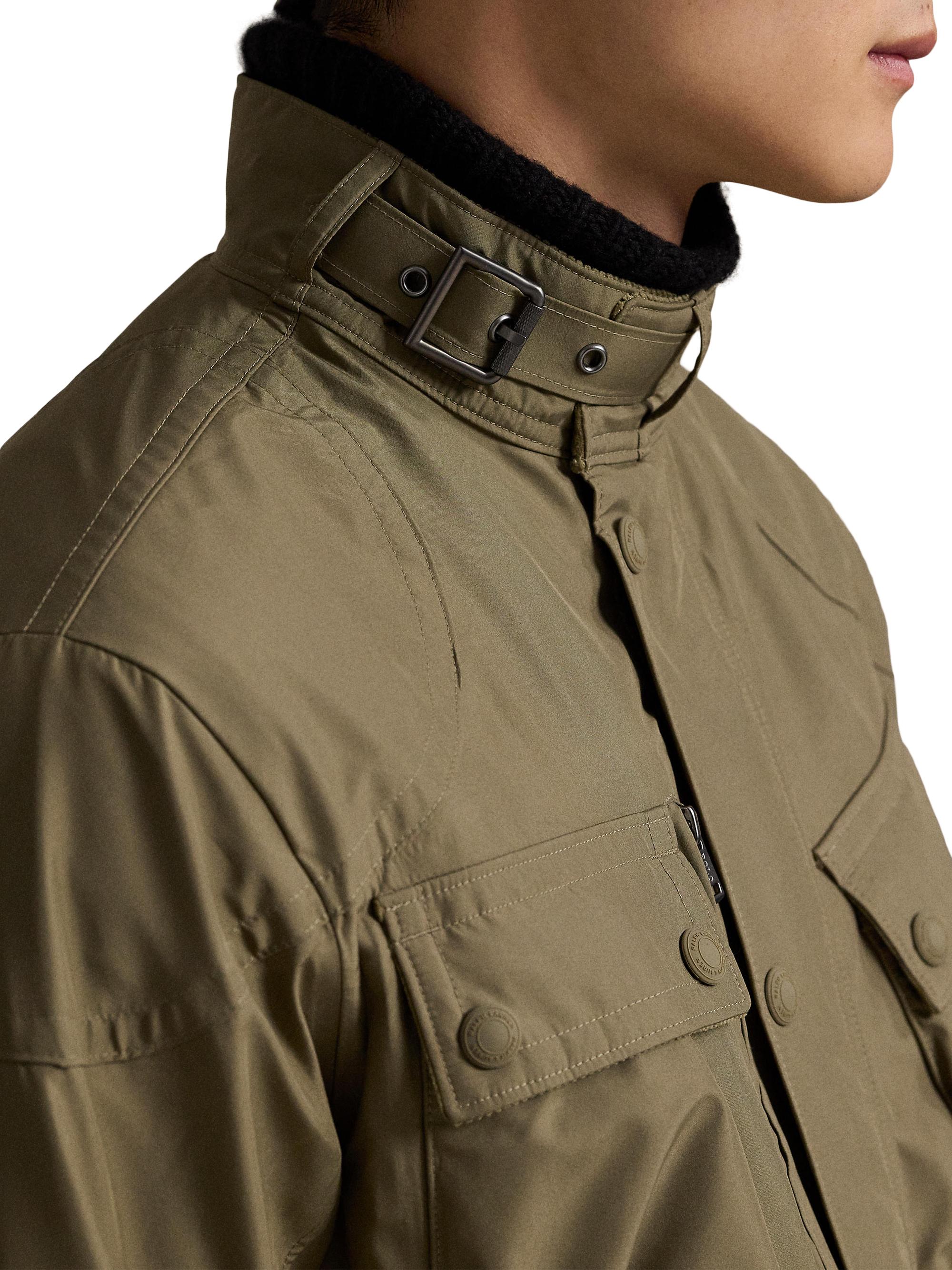 Polo Ralph Lauren Taffeta Belted Zip-Up Jacket | Saks Fifth Avenue