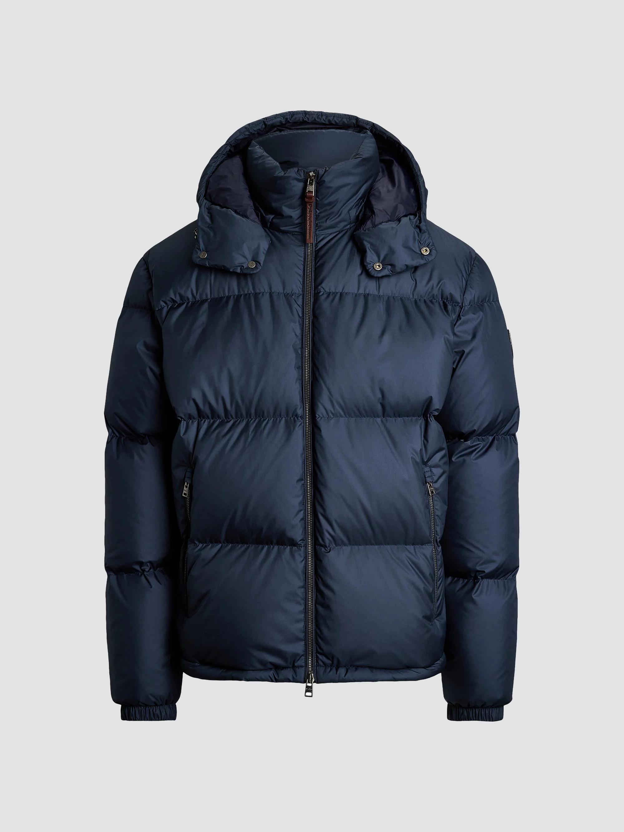 Polo Ralph Lauren Glossy Quilted Down Zip-Up Jacket | Saks Fifth