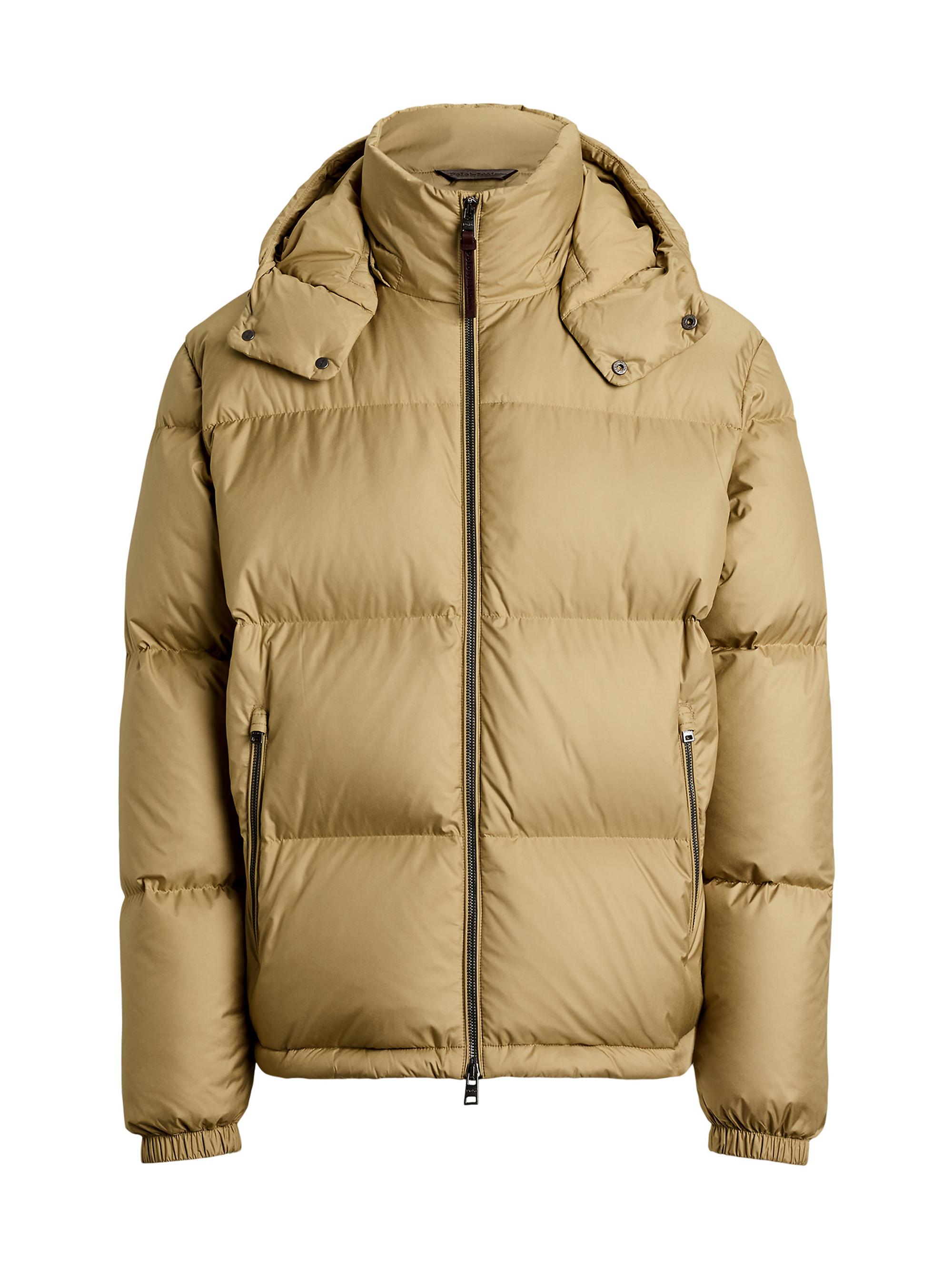Polo Ralph Lauren Men's Quilted Down Hood Jacket - Khaki