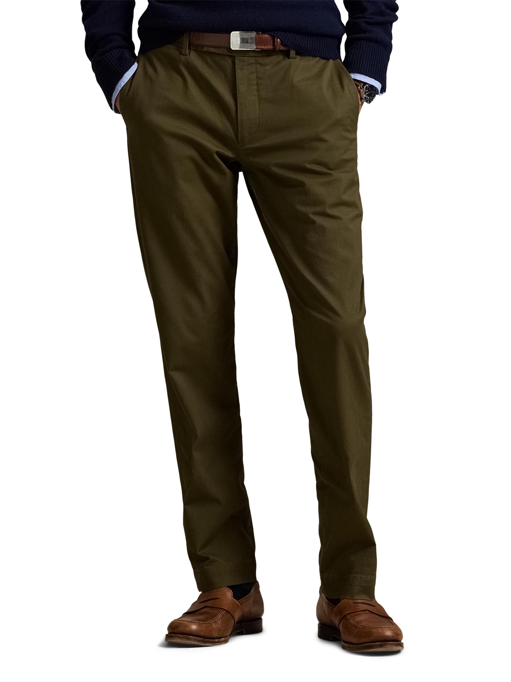 Polo Ralph Lauren Military Stretch-Cotton Mid-Rise Straight-Leg