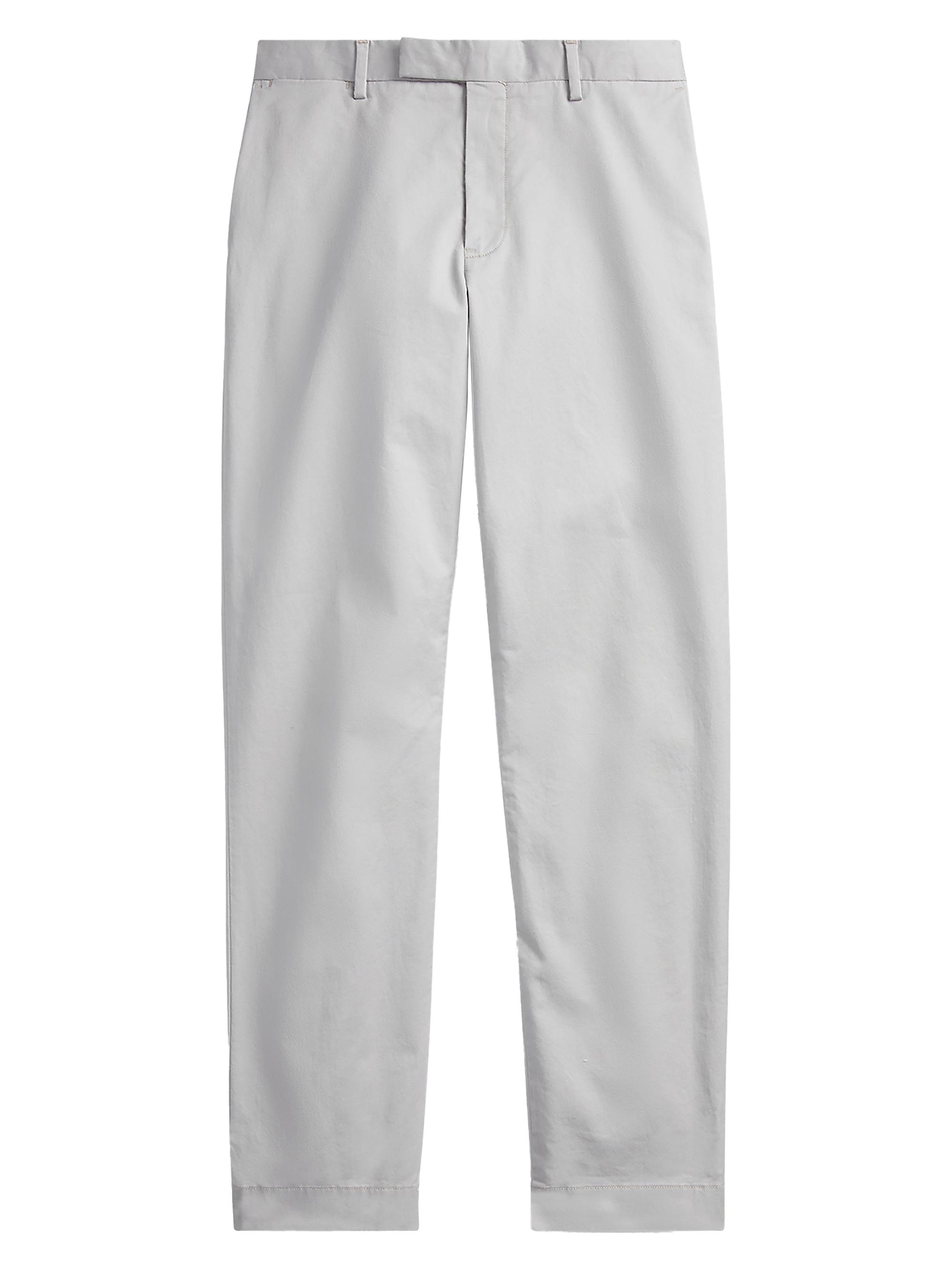 Polo Ralph Lauren Men's Military Stretch-Cotton Mid-Rise Straight-Leg Pants - Grey Fog