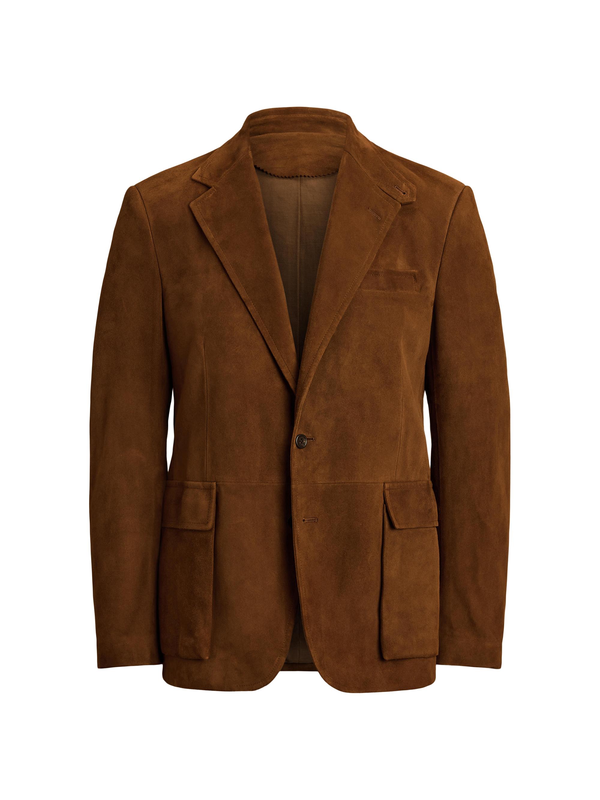 Polo Ralph Lauren Suede Single-Breasted Sport Coat | Saks Fifth Avenue