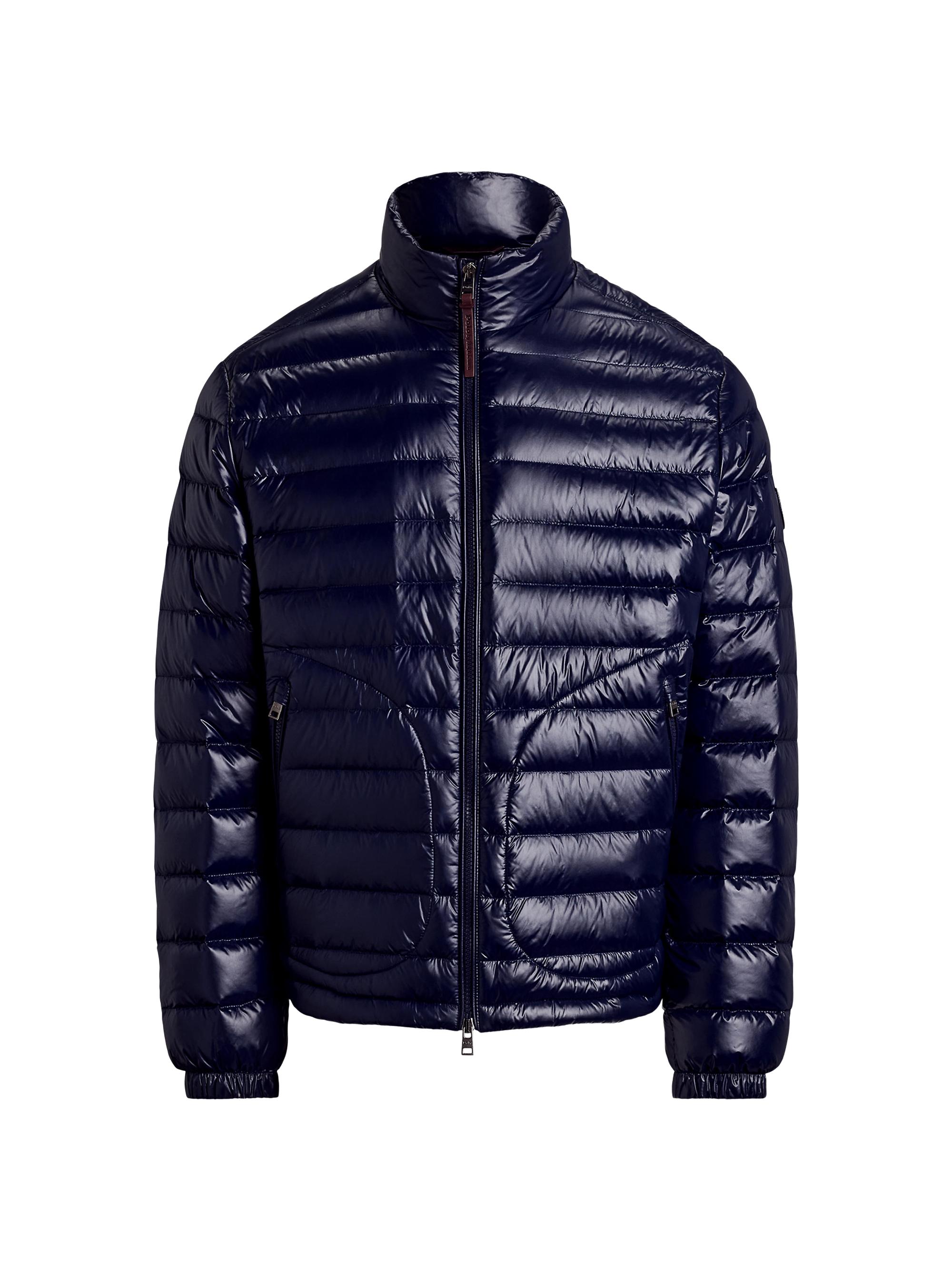 Polo Ralph Lauren Glossy Quilted Down Zip-Up Jacket | Saks Fifth
