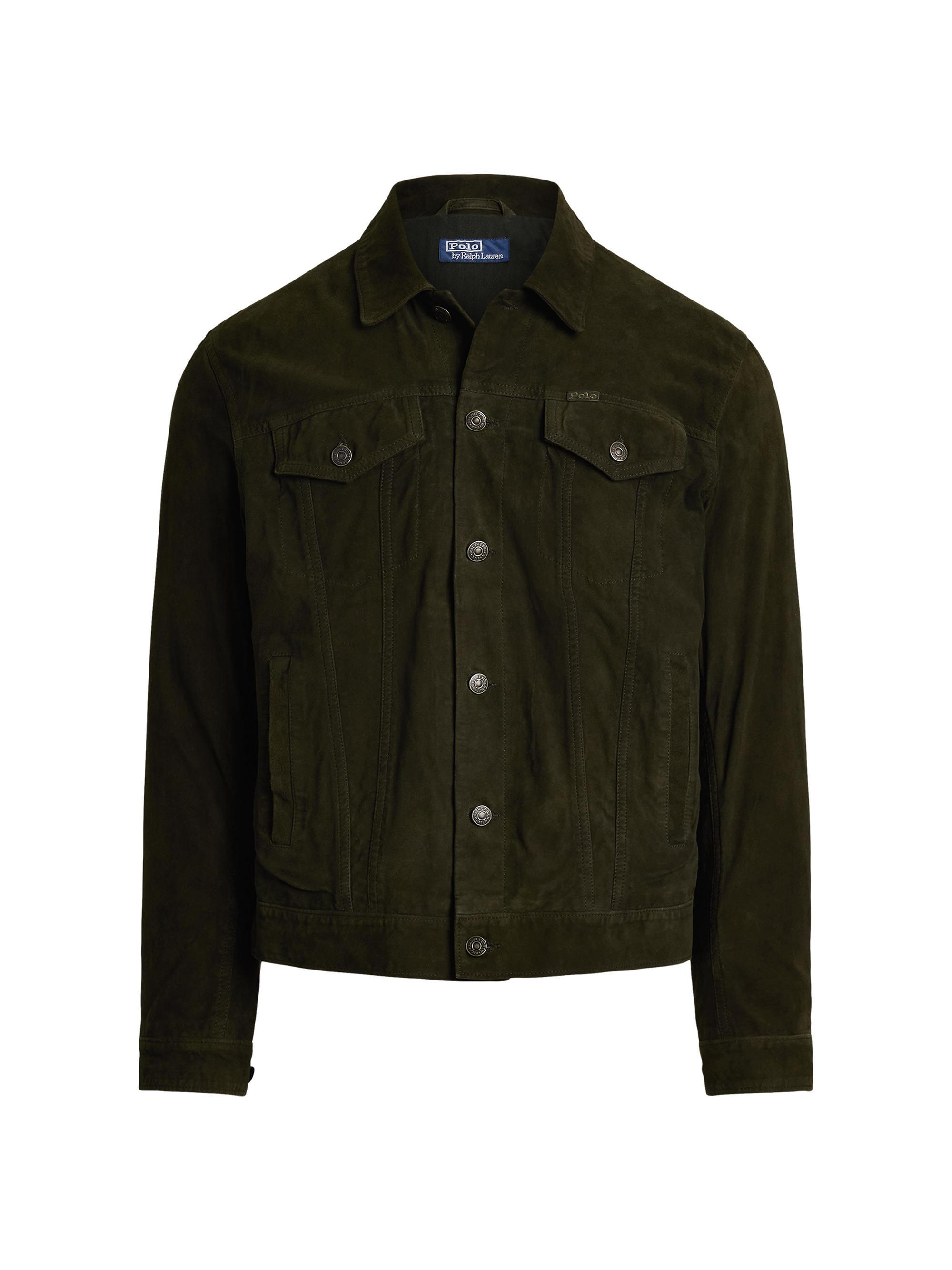 Polo Ralph Lauren Suede Trucker Jacket | Saks Fifth Avenue