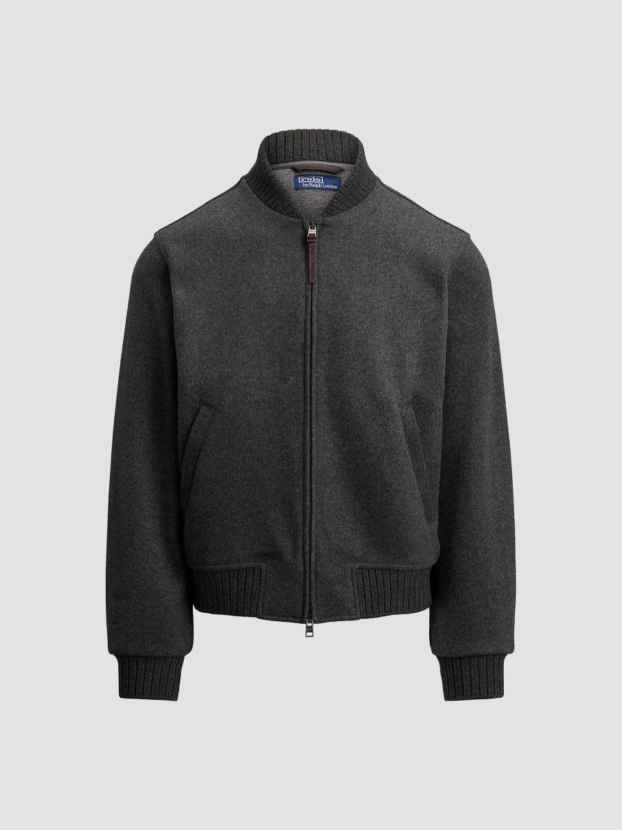ジャケット・アウター 90s Polo by Ralph Lauren wool blouson Polo Ralph Lauren Wool-Blend Zip-Up Bomber Jacket | Saks Fifth Avenue
