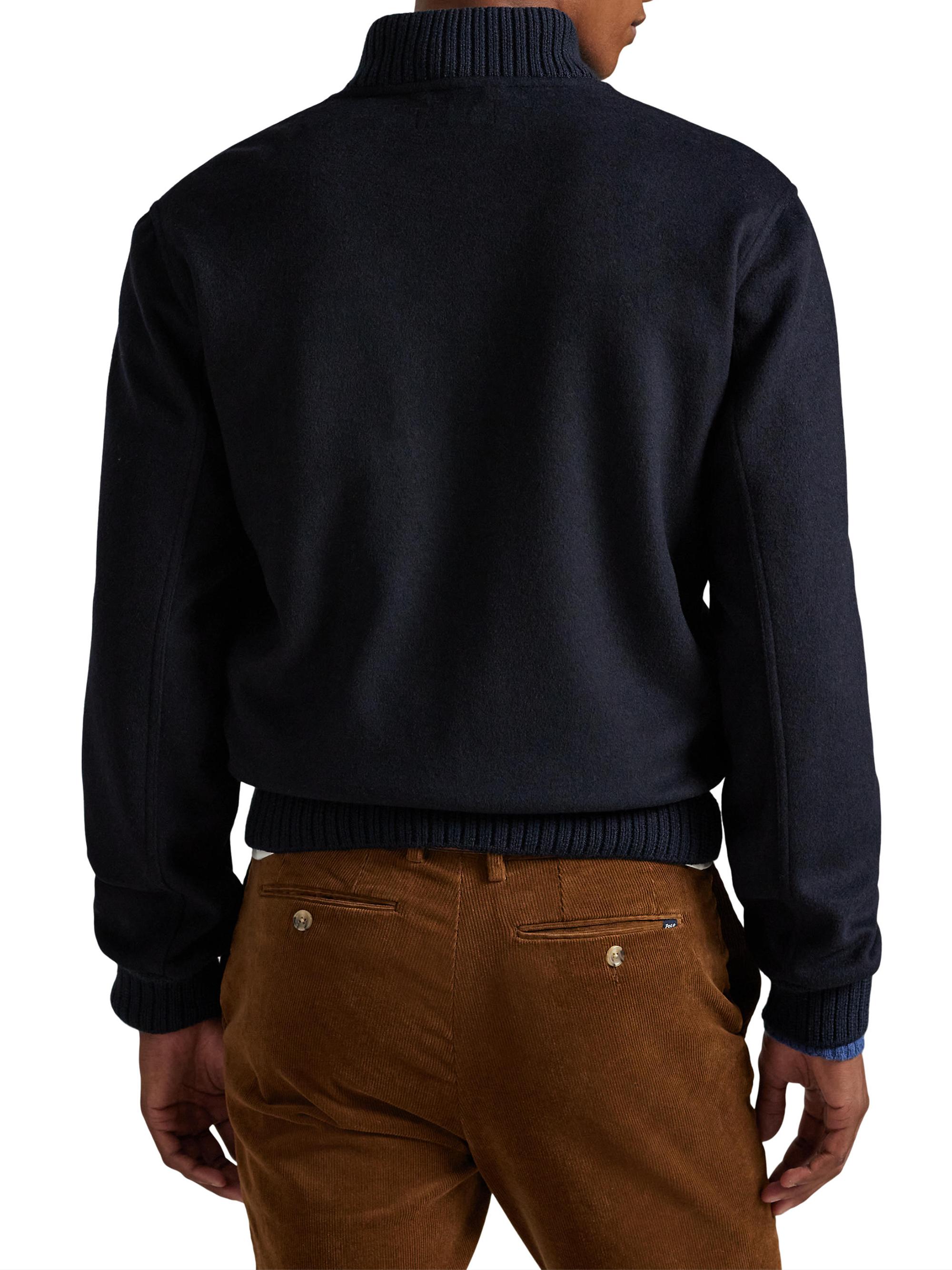 Polo Ralph Lauren Wool-Blend Zip-Up Bomber Jacket | Saks Fifth Avenue