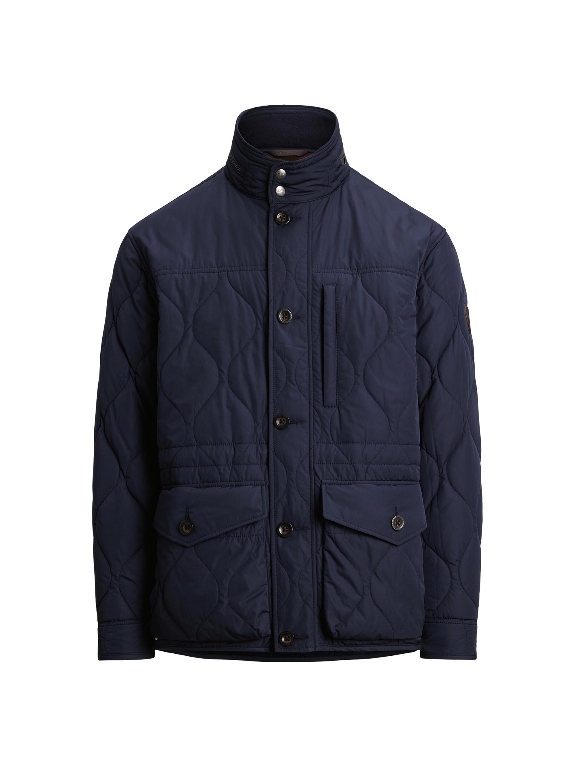 Polo Ralph Lauren Glossy Quilted Down Zip-Up Jacket | Saks Fifth