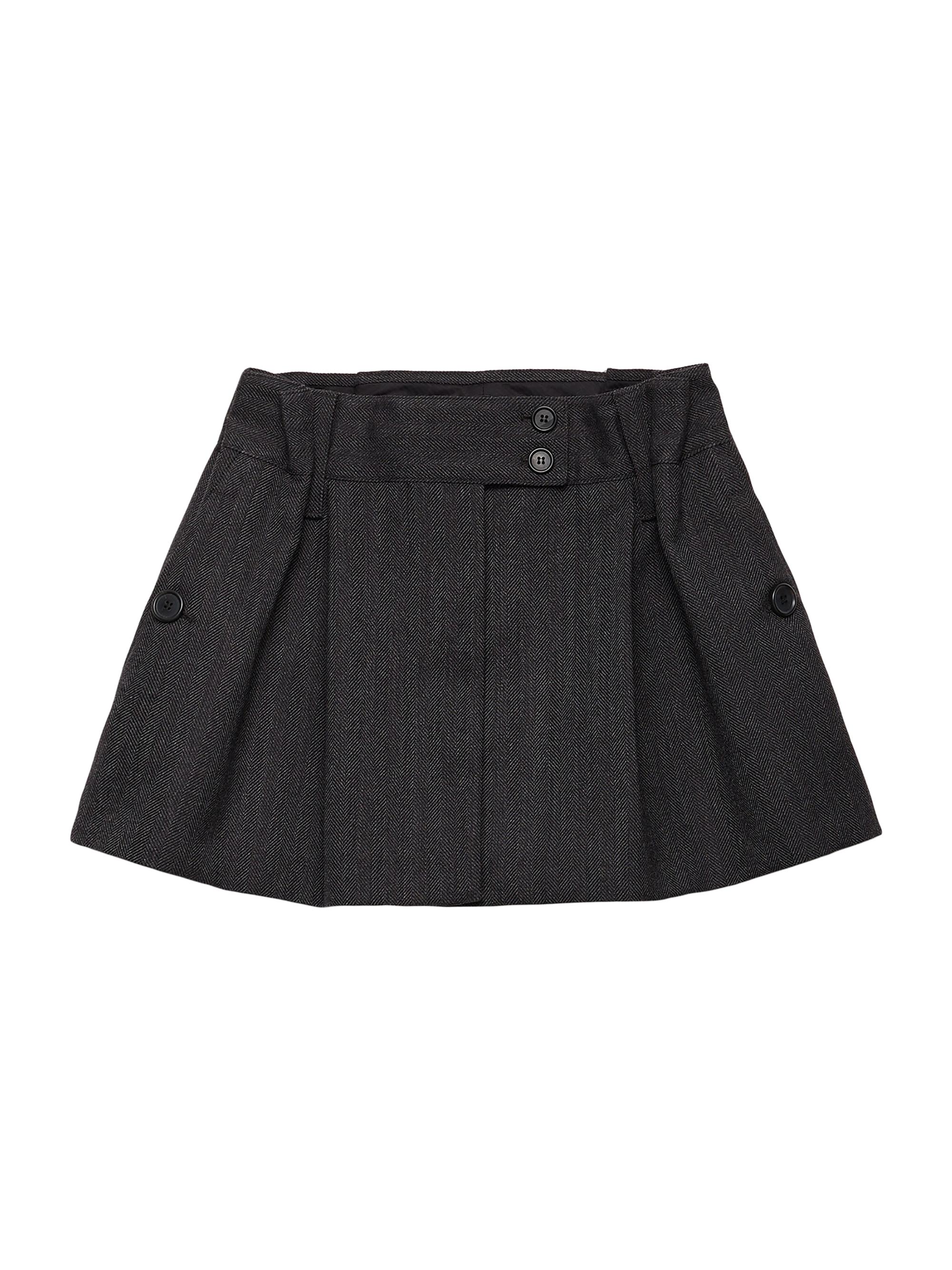 スカート Coco check pleats skirt M ANDMARY】Coco check pleats skirt