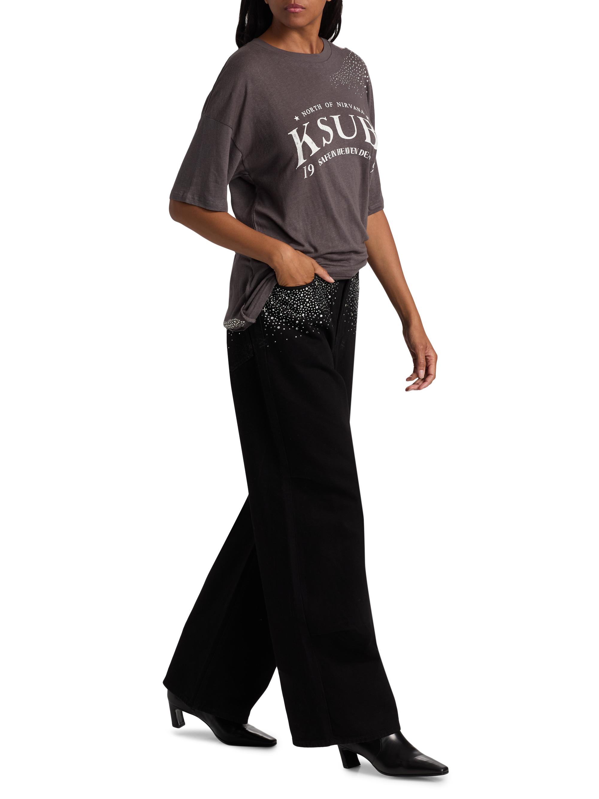 CowParde ムーヨークセレブレーション(大) Ksubi Ksuper Renaissance Wide-Leg Jeans | Saks Fifth Avenue