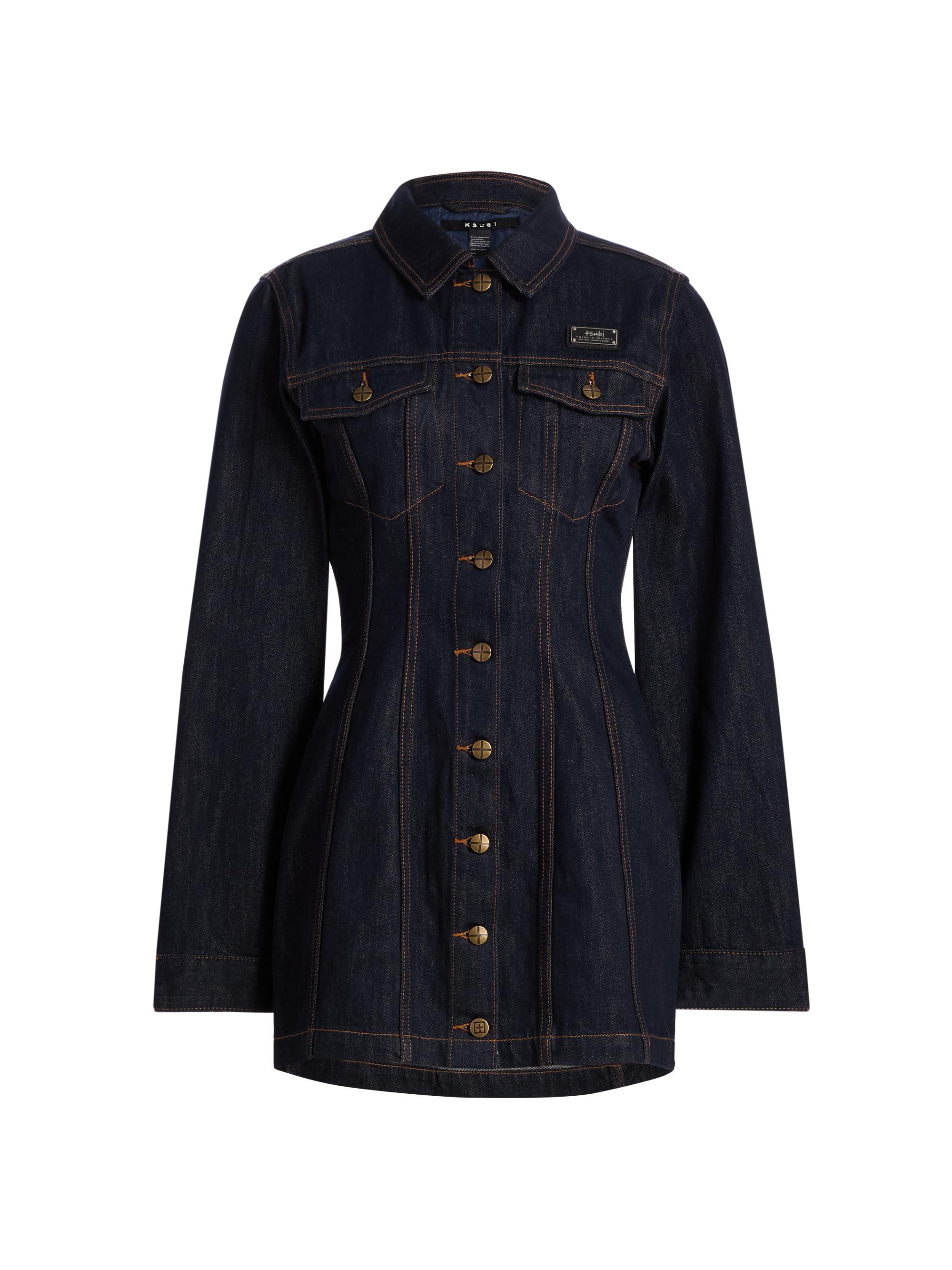 Ksubi Women's Neo-Nostalgia Contour Denim Minidress - Denim