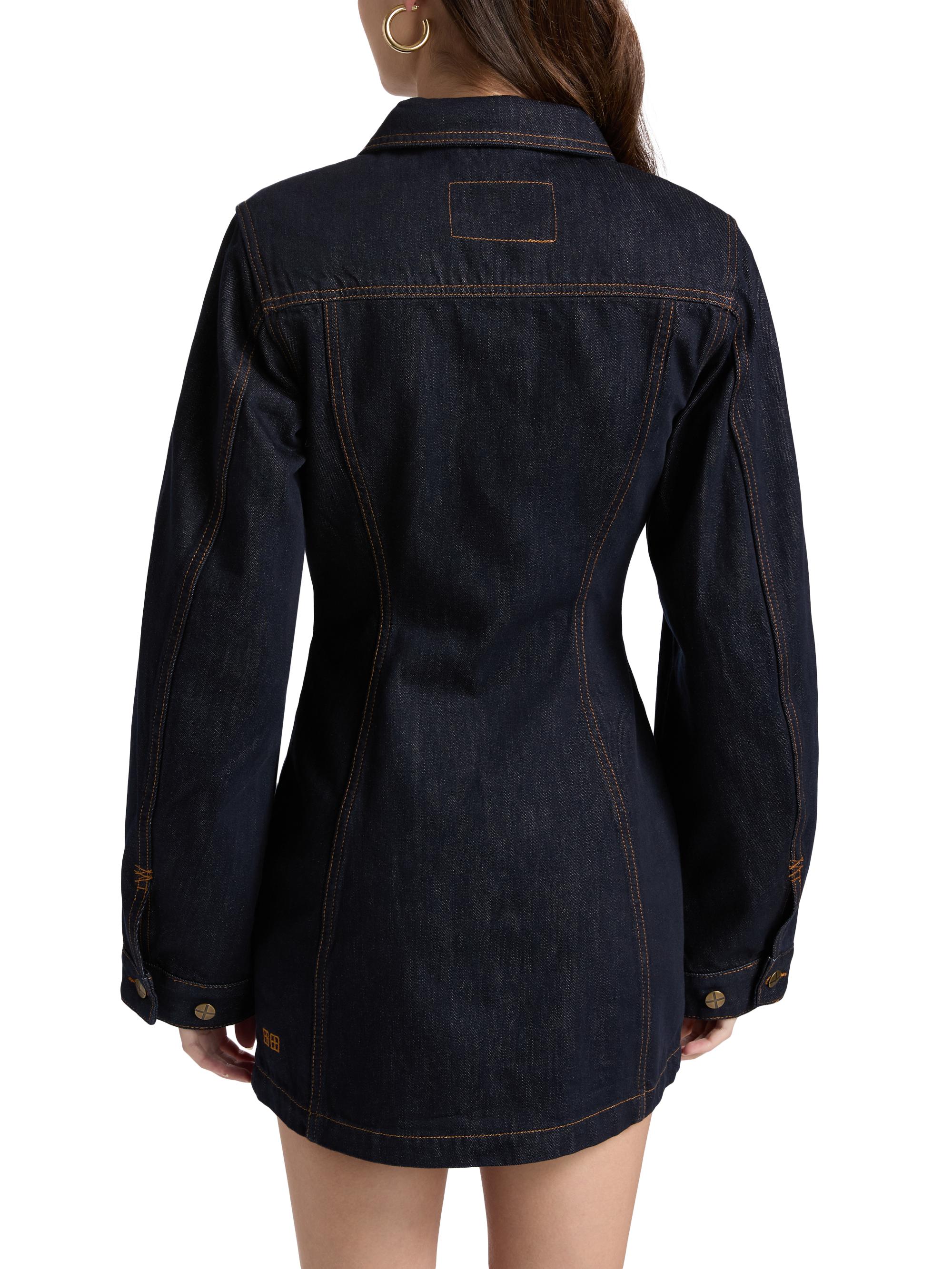 Ksubi Neo-Nostalgia Contour Denim Minidress | Saks Fifth Avenue