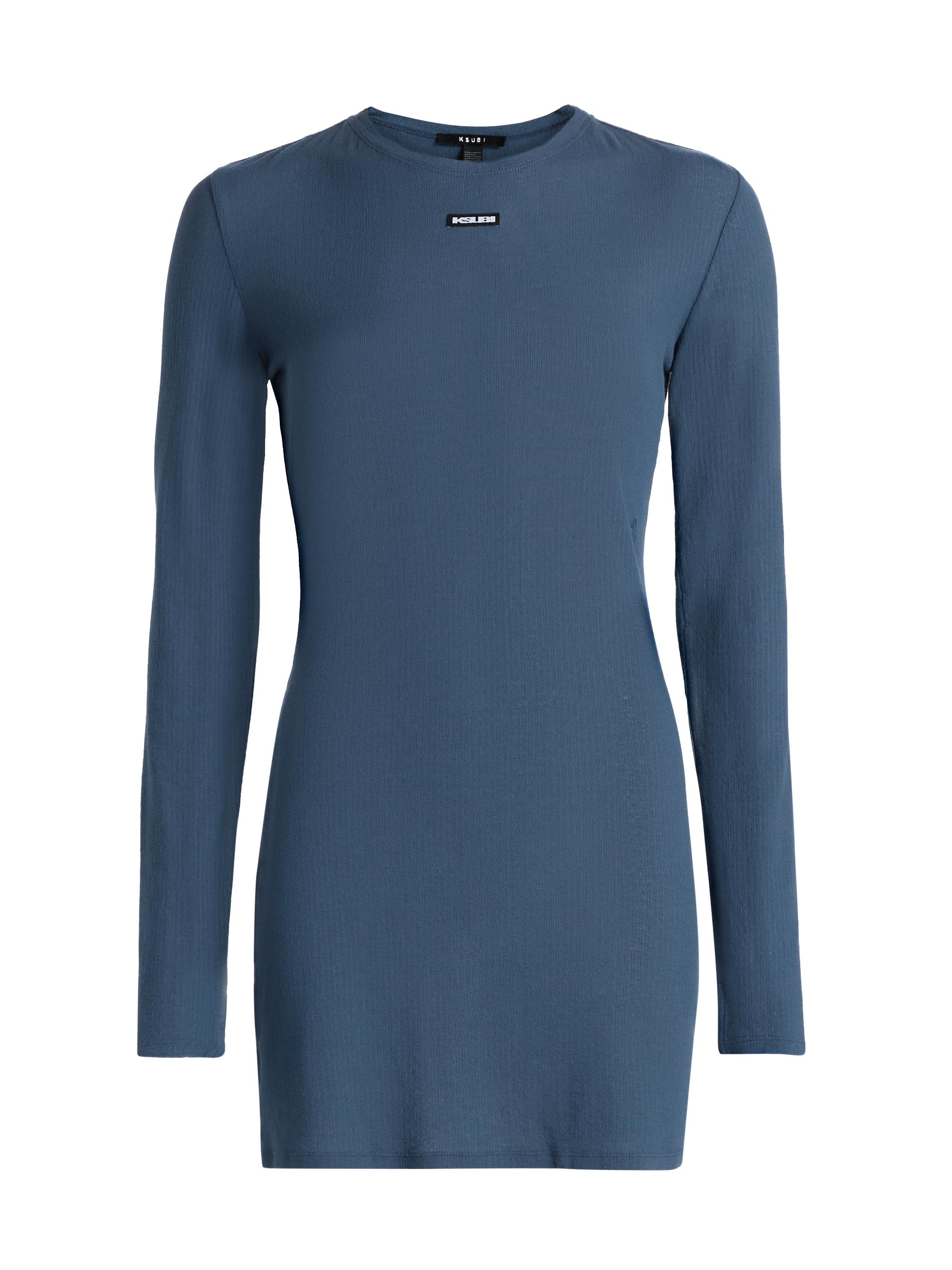 Ksubi Women's Neo-Nostalgia Crawford Relaxed-Fit Minidress - Dark Blue