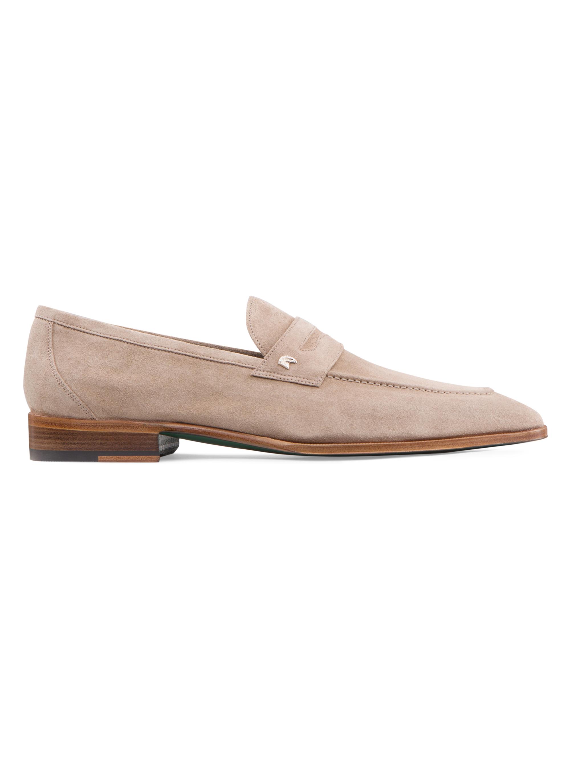 Stefano Ricci Men's Suede Loafers - Beige