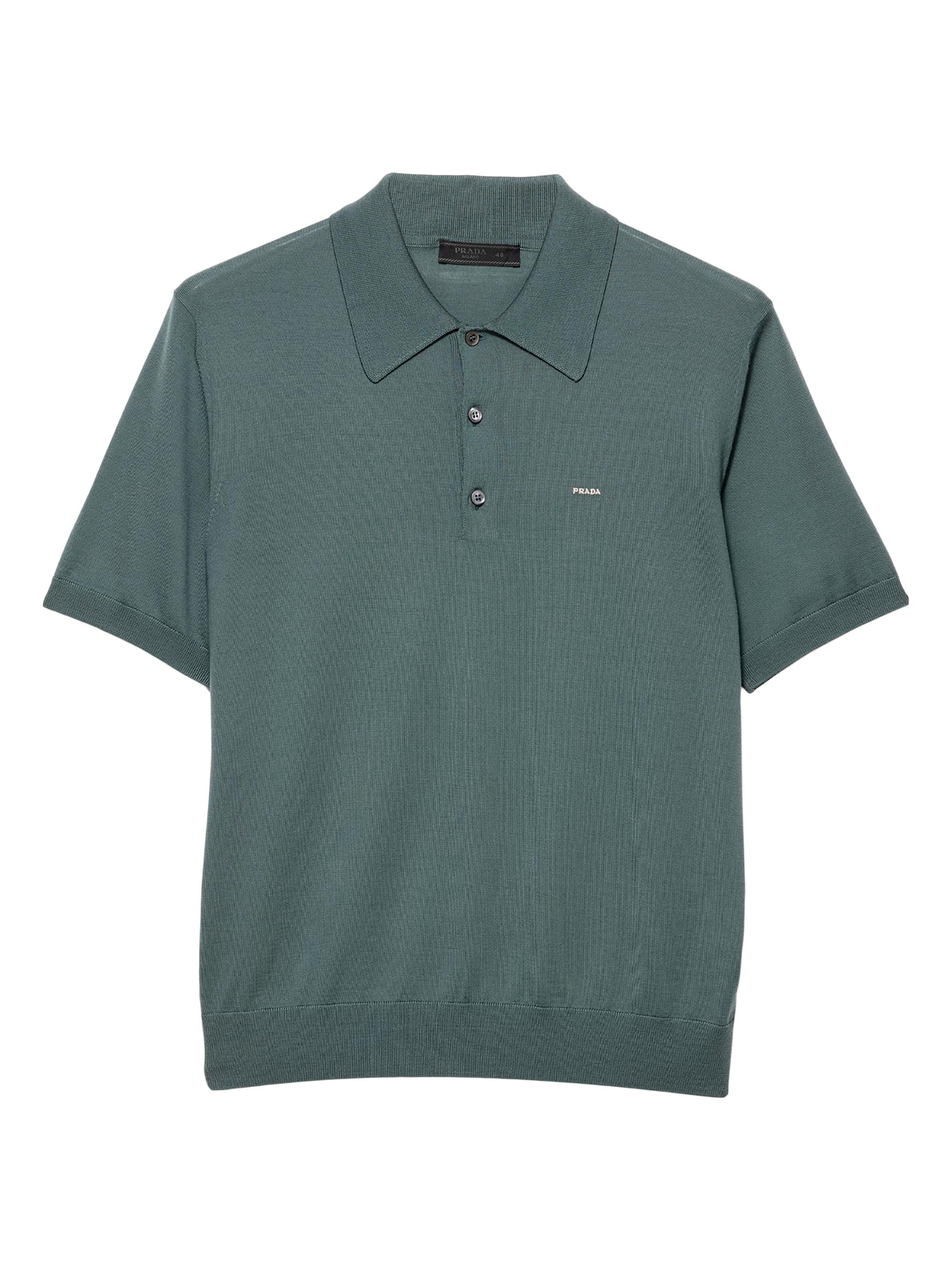 Prada Piqué Polo Shirt | Saks Fifth Avenue