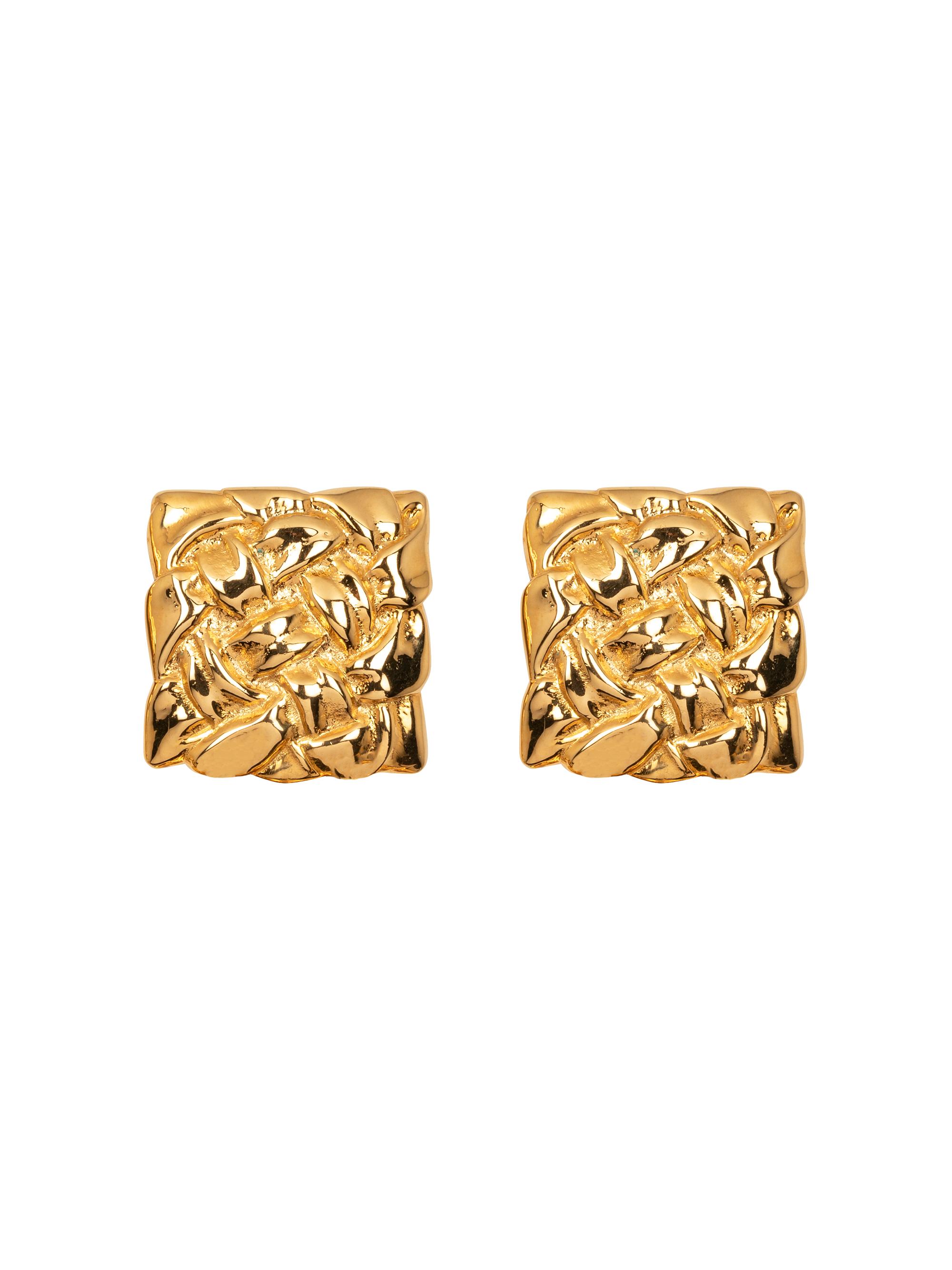 Jennifer Behr Women's Blaine 18K-Gold-Plated Stud Earrings - Gold