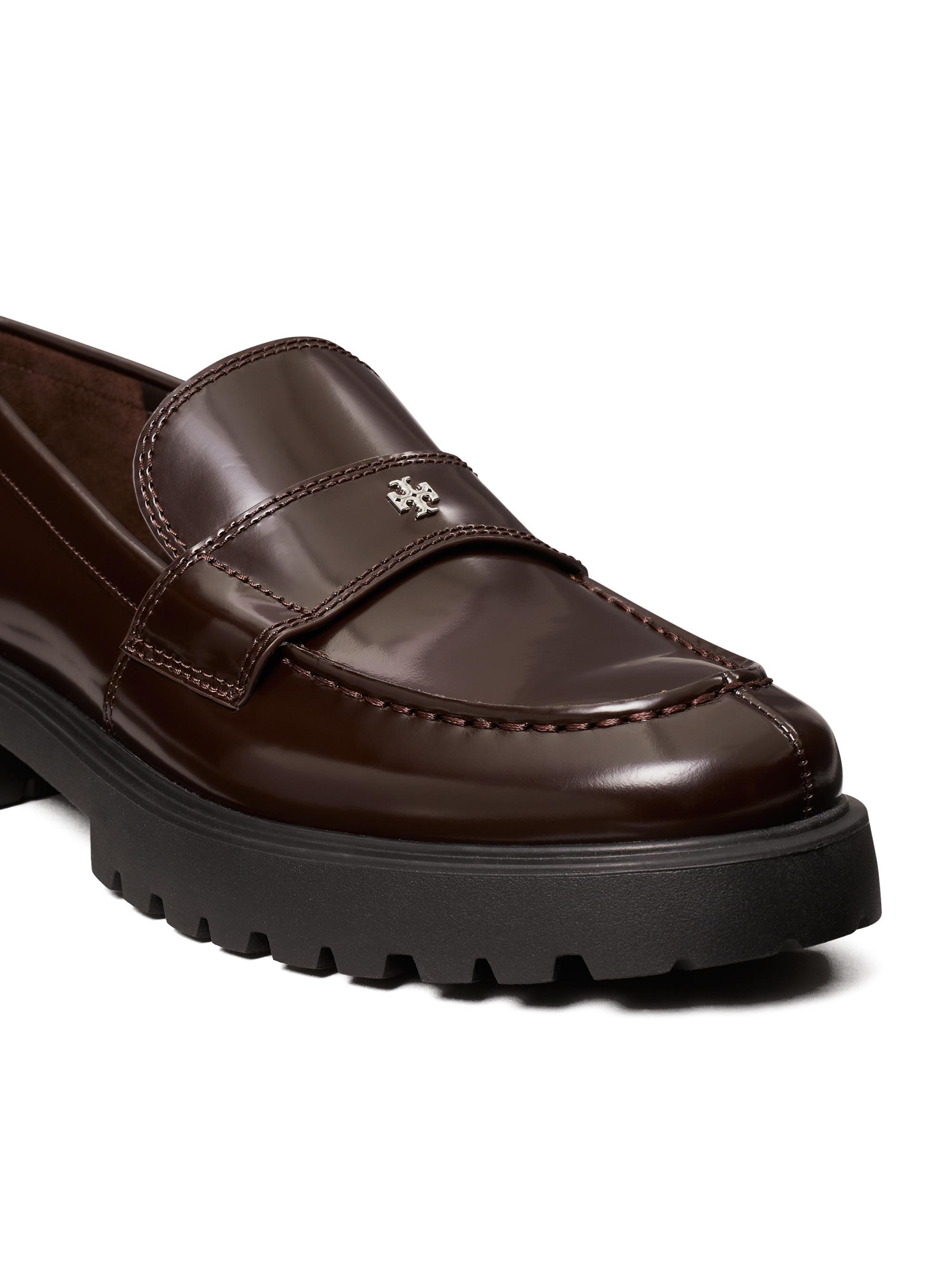 Tory Burch Classic Leather Lug-Sole Loafers | Saks Fifth Avenue