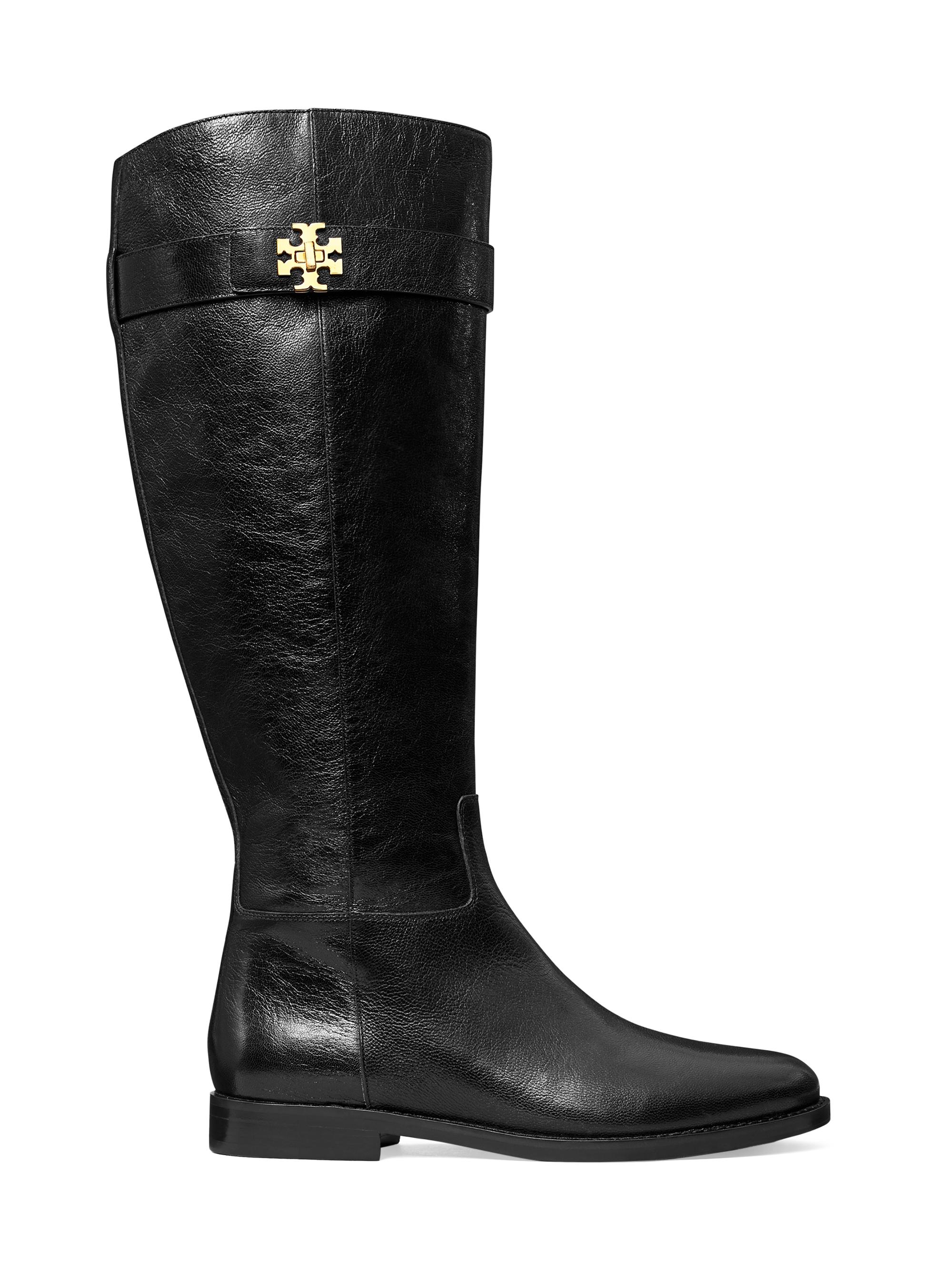 Tory Burch Turnlock Riding Boots | Saks Fifth Avenue