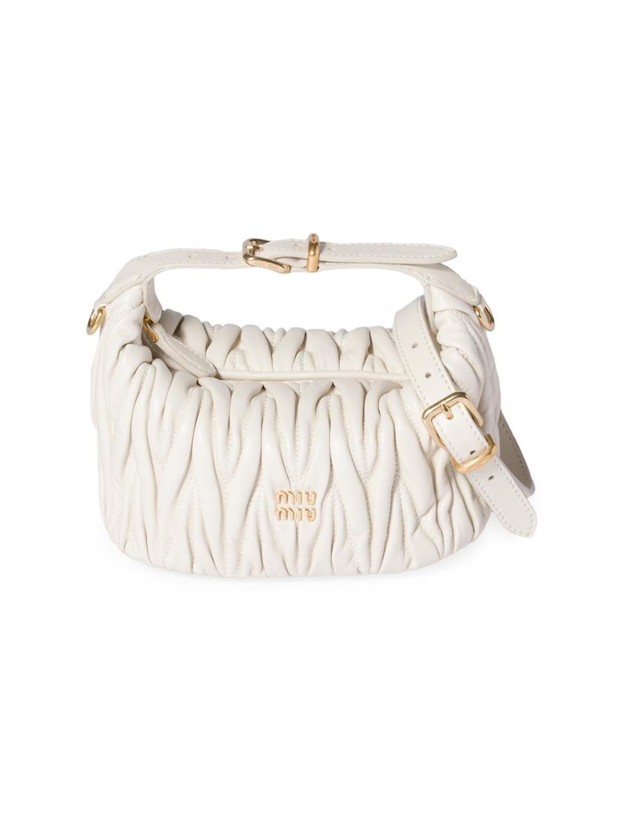 MAHIYA sla Pearl Leather Baby Bag 新品未使用 レザーメッシュミニショルダーバッグ｜マライカ公式通販