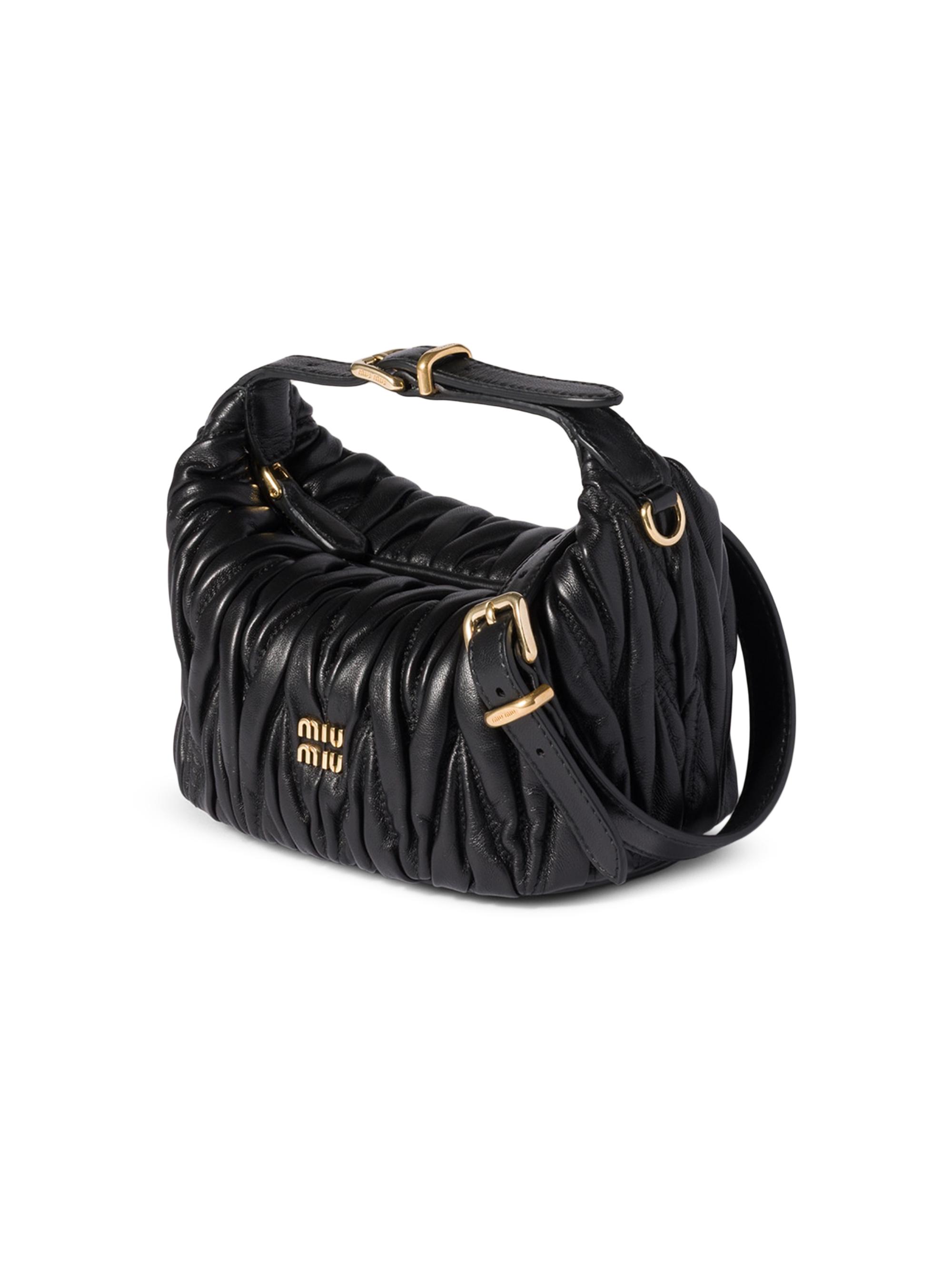 Miu Miu Matelassé Nappa Leather Pouch | Saks Fifth Avenue