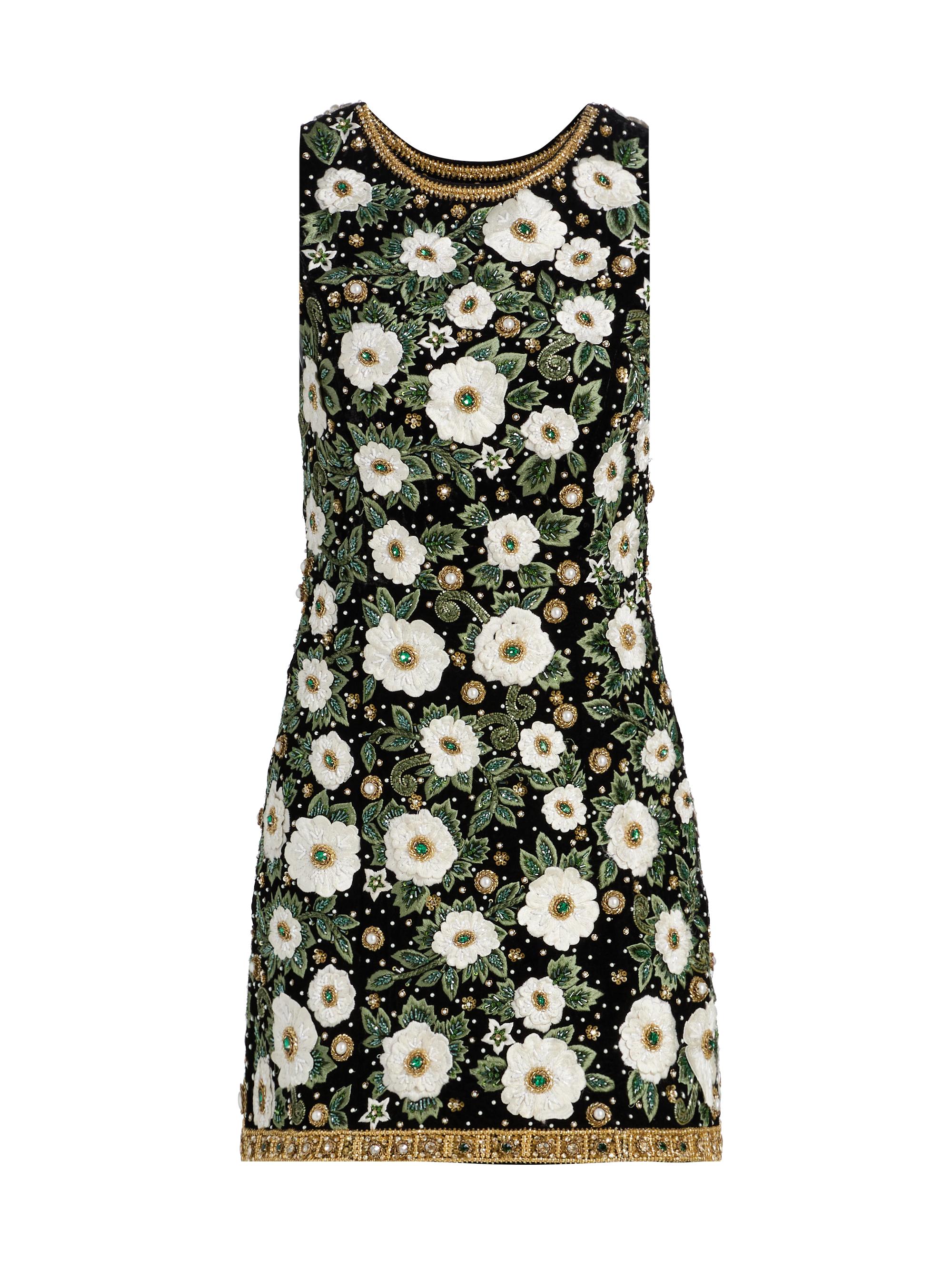 Alice + Olivia Women's Lindsey Embellished Minidress - Black Multi