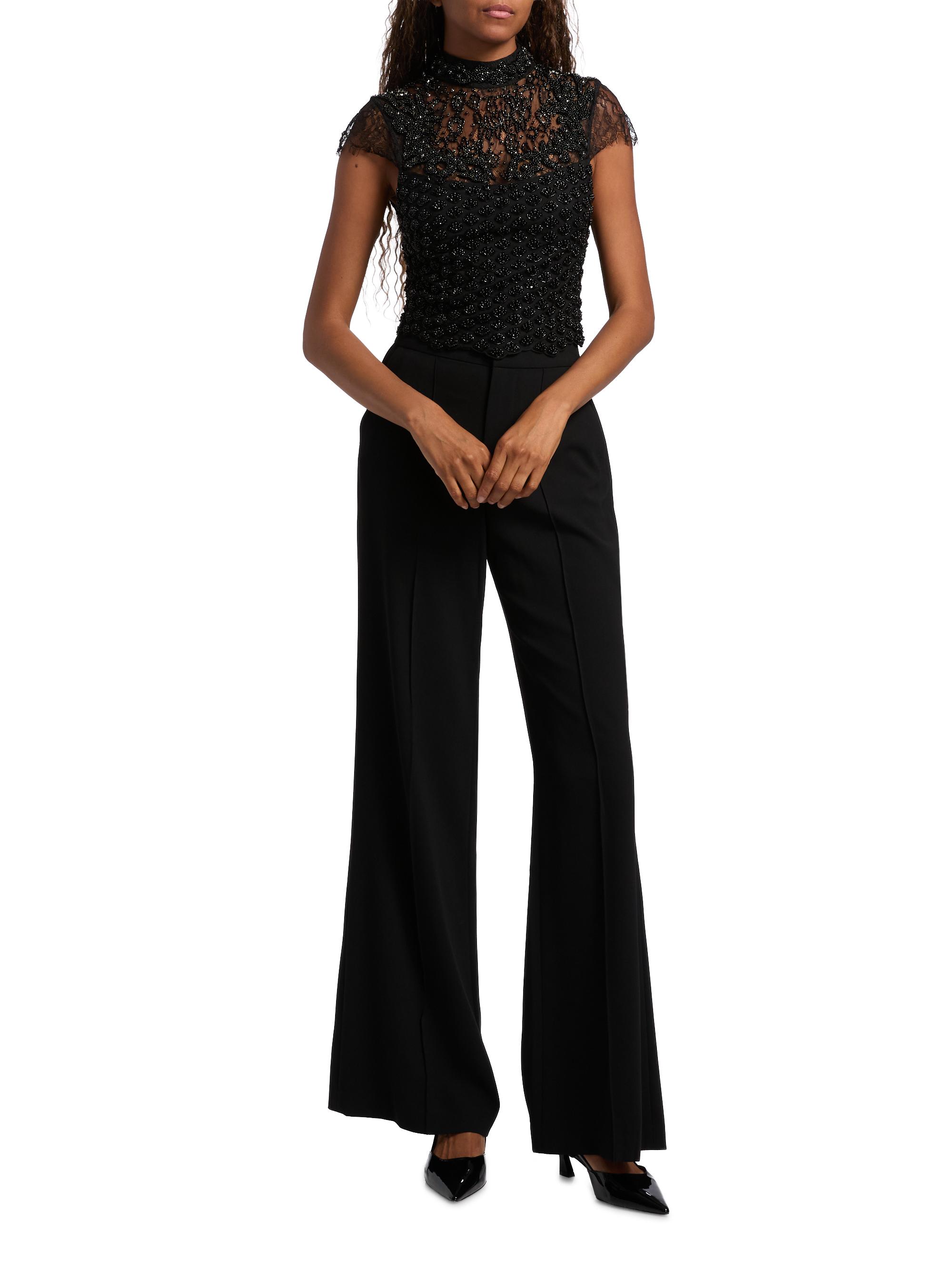 Alice + Olivia Pria Embellished Top | Saks Fifth Avenue