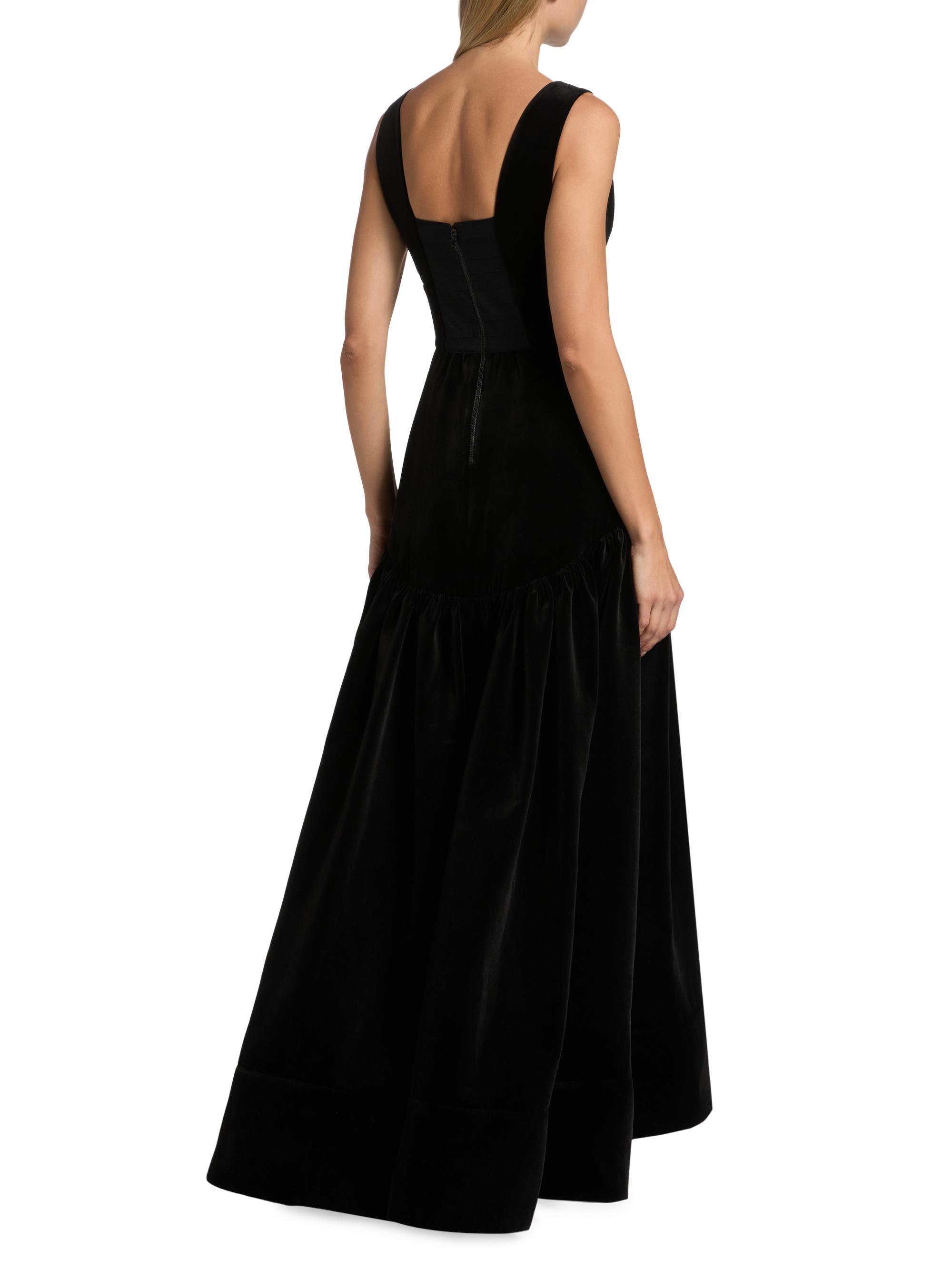 Lila Velvet Maxi Dress