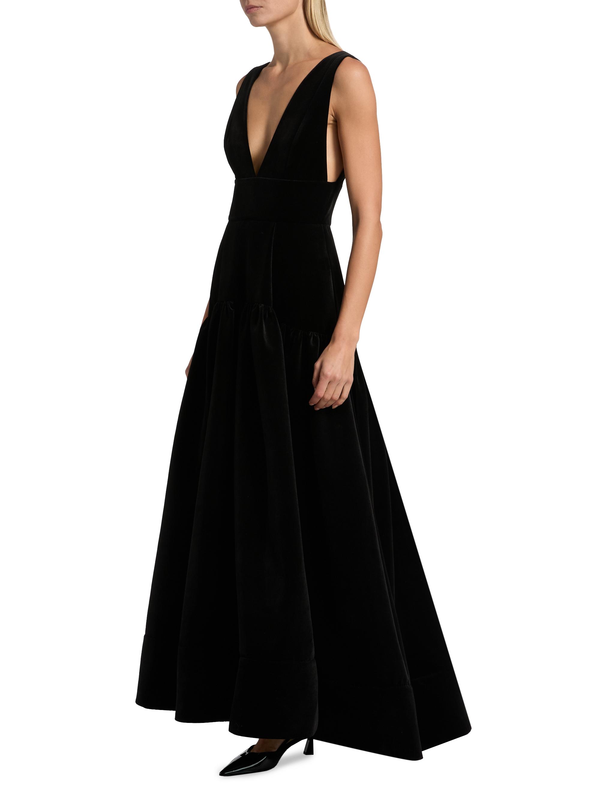 Lila Velvet Maxi Dress