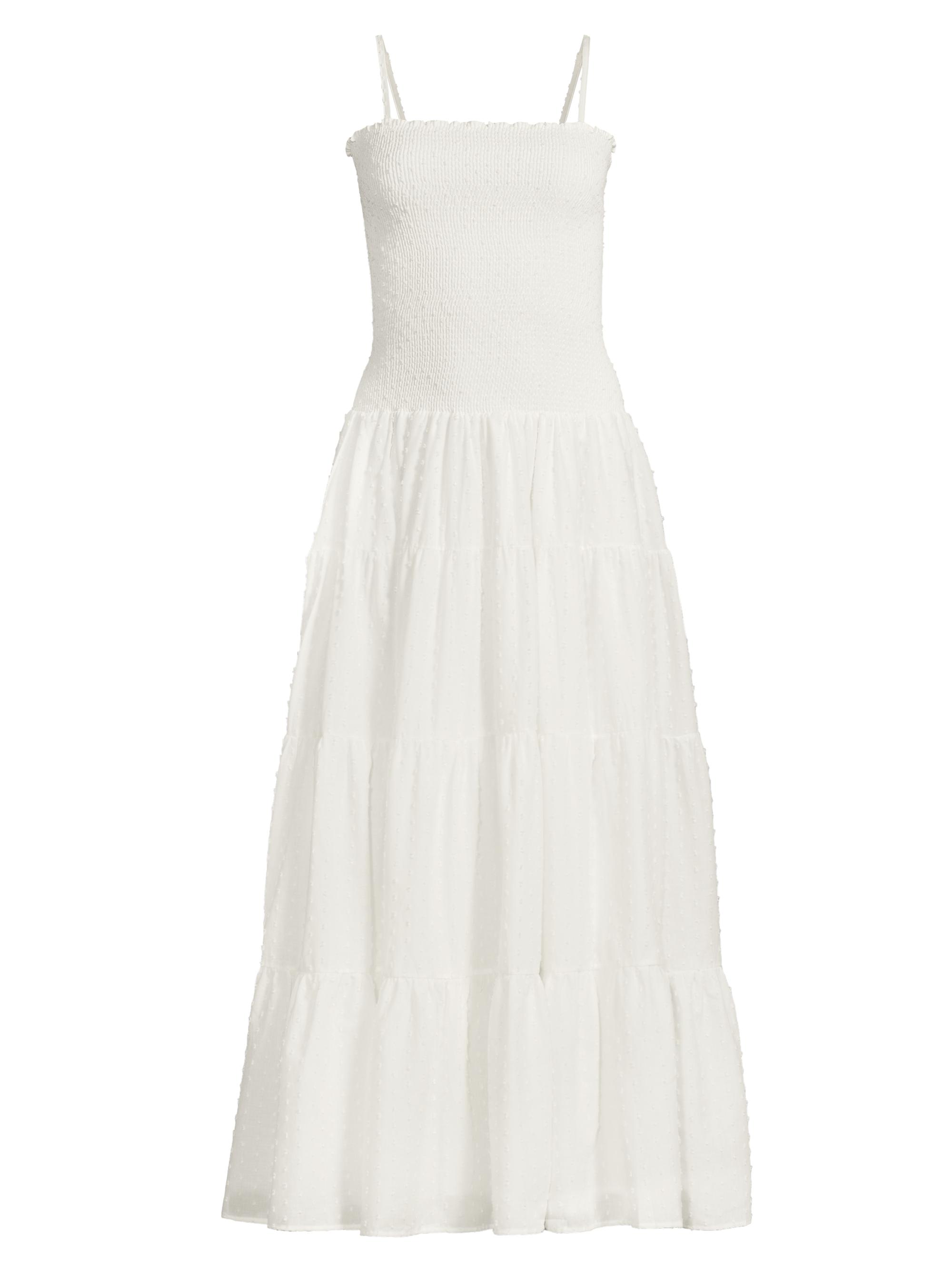 Peixoto Women's Clemintine Tiered Maxi Dress - White Lotus