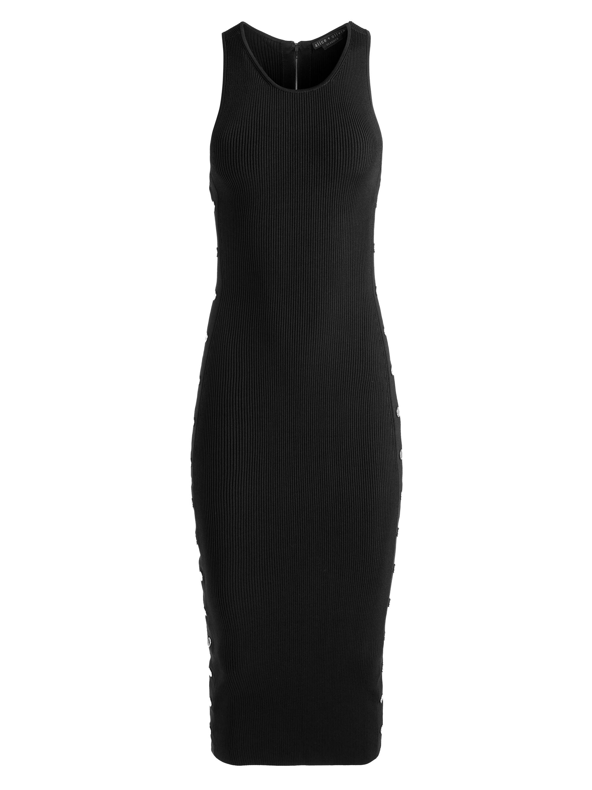 ALICE + OLIVIA Lalita Racerback Tank Midi-Dress | Saks Fifth Avenue