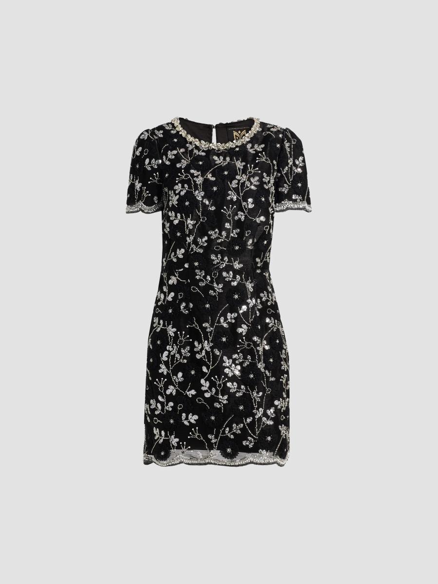 Milly Daisy Sequined Floral Minidress | Saks Fifth Avenue