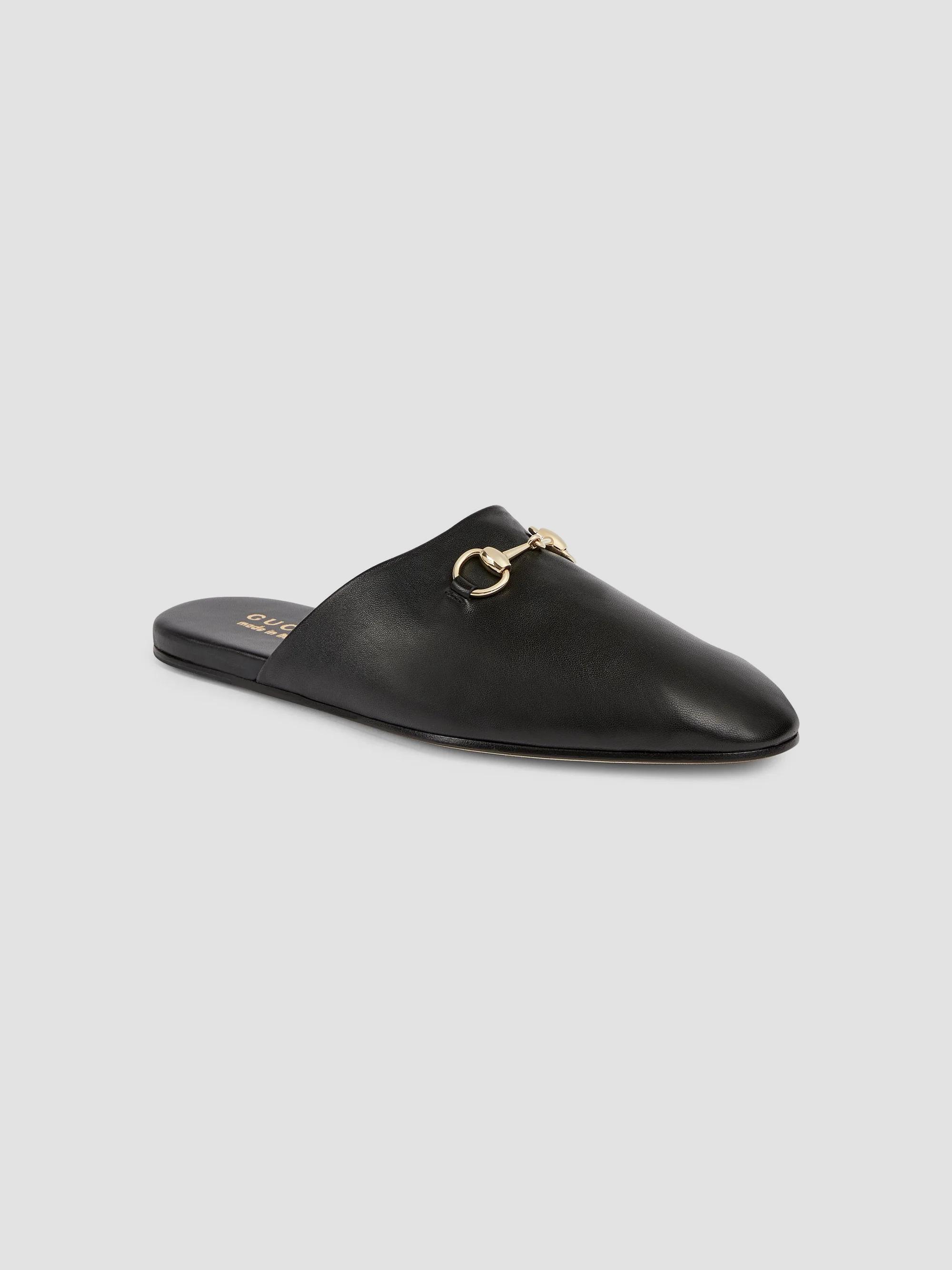 Gucci Lucy Leather Mule Loafers | Saks Fifth Avenue