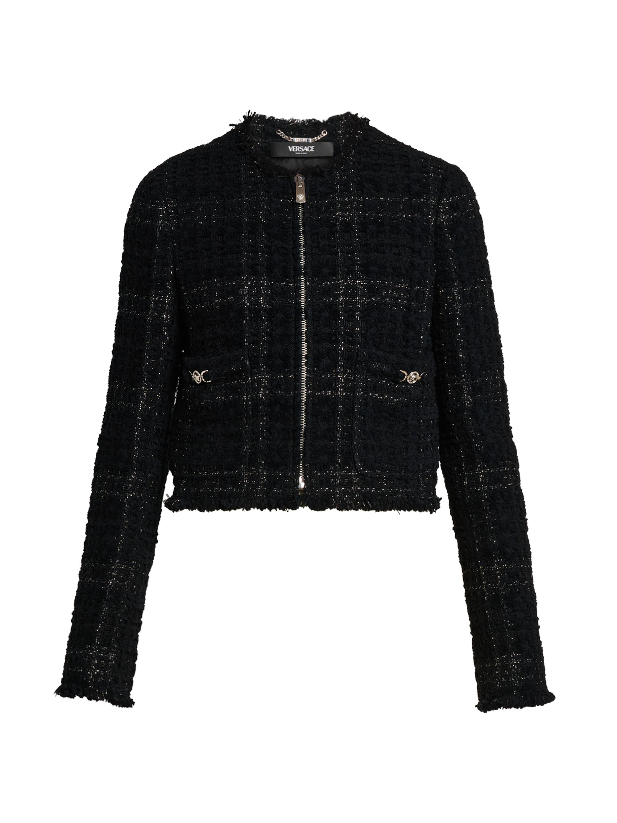 Balmain Metallic Tweed Jacket | Saks Fifth Avenue